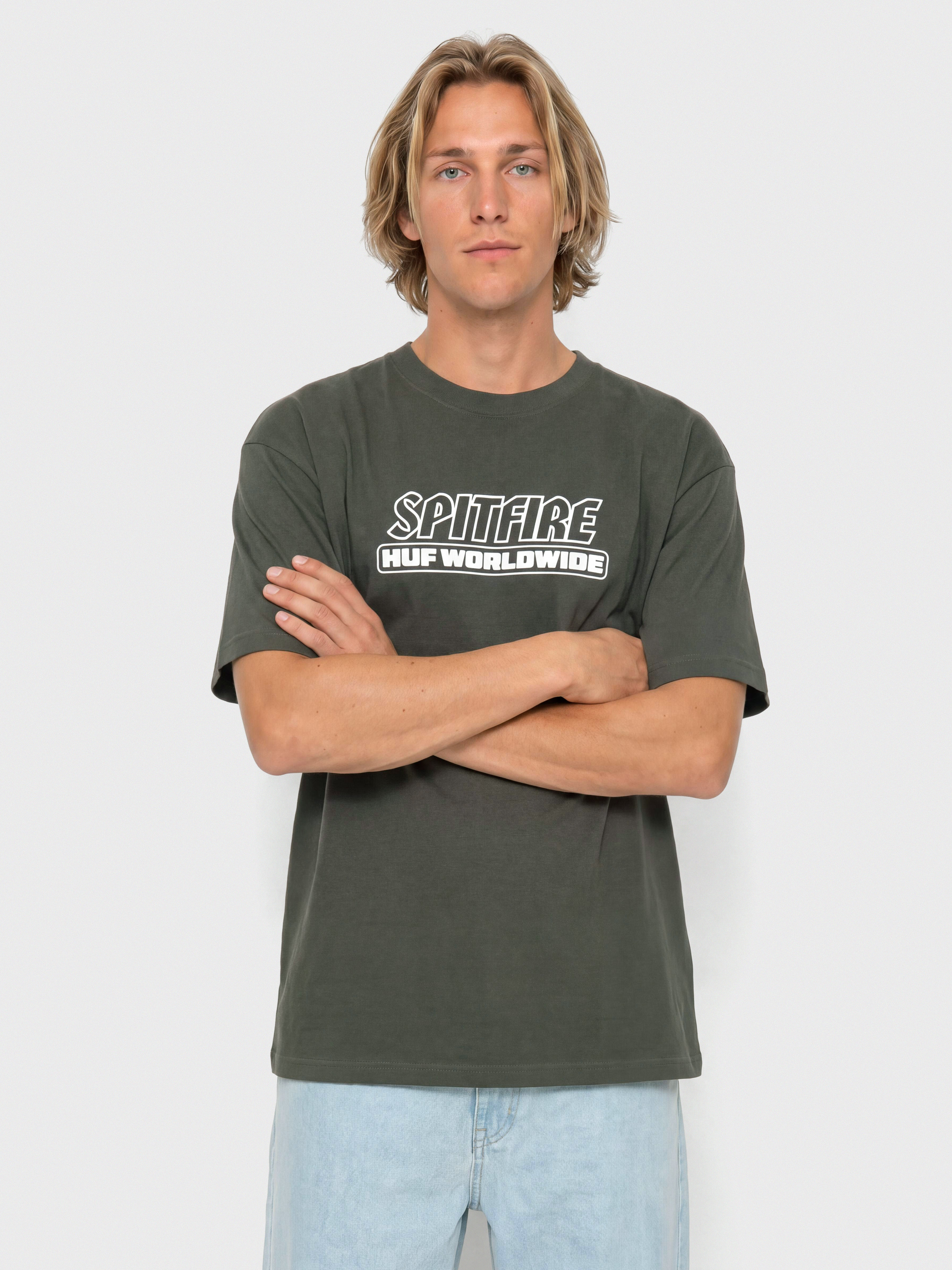 T-shirt HUF X Spitfire Burn