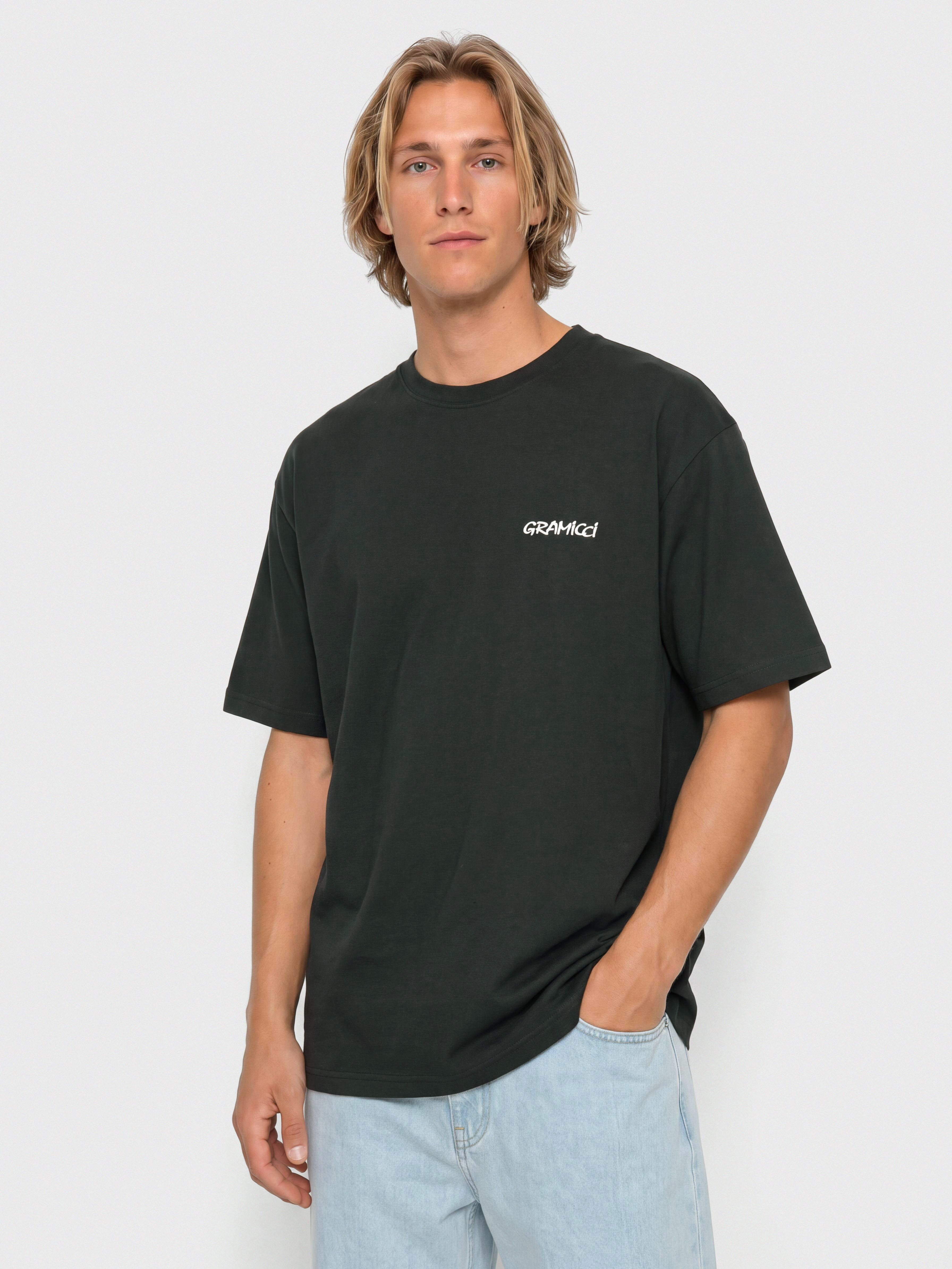 T-shirt Gramicci Bass (vintage black)