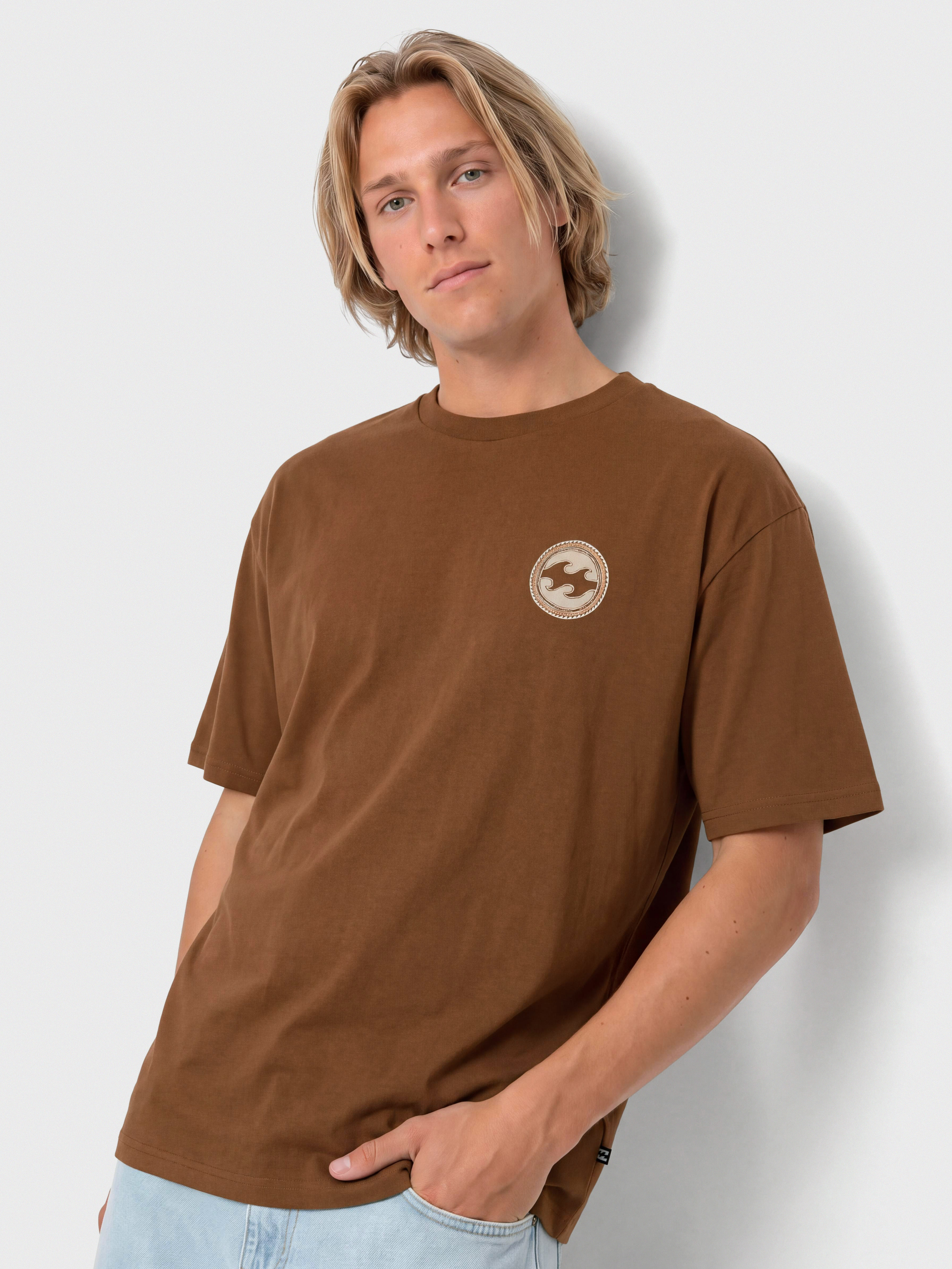 T-shirt Billabong Crayon Wave (tortoise shell)