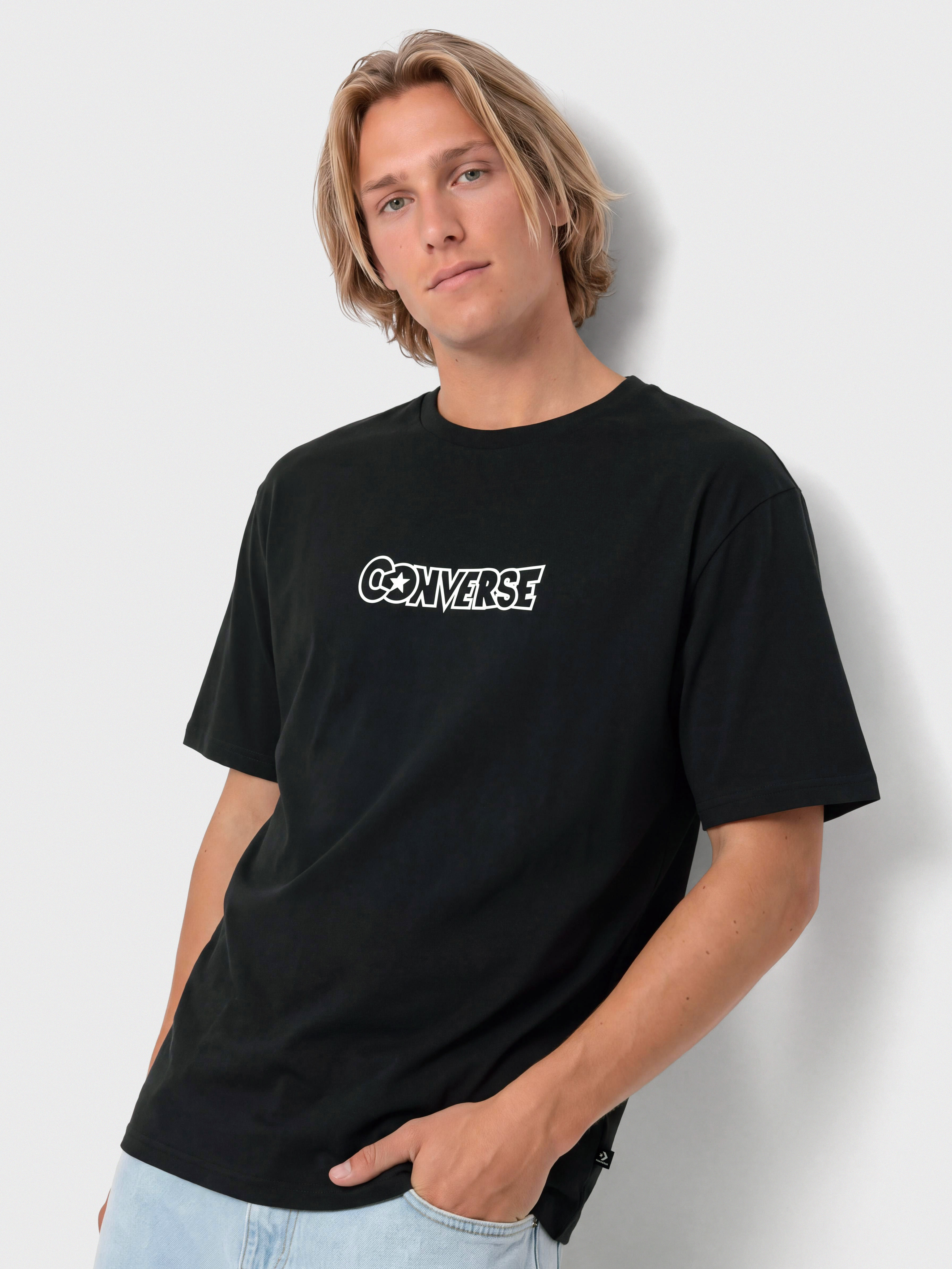 T-shirt Converse X Dragon Ball Z Shenron Chuck (converse black)