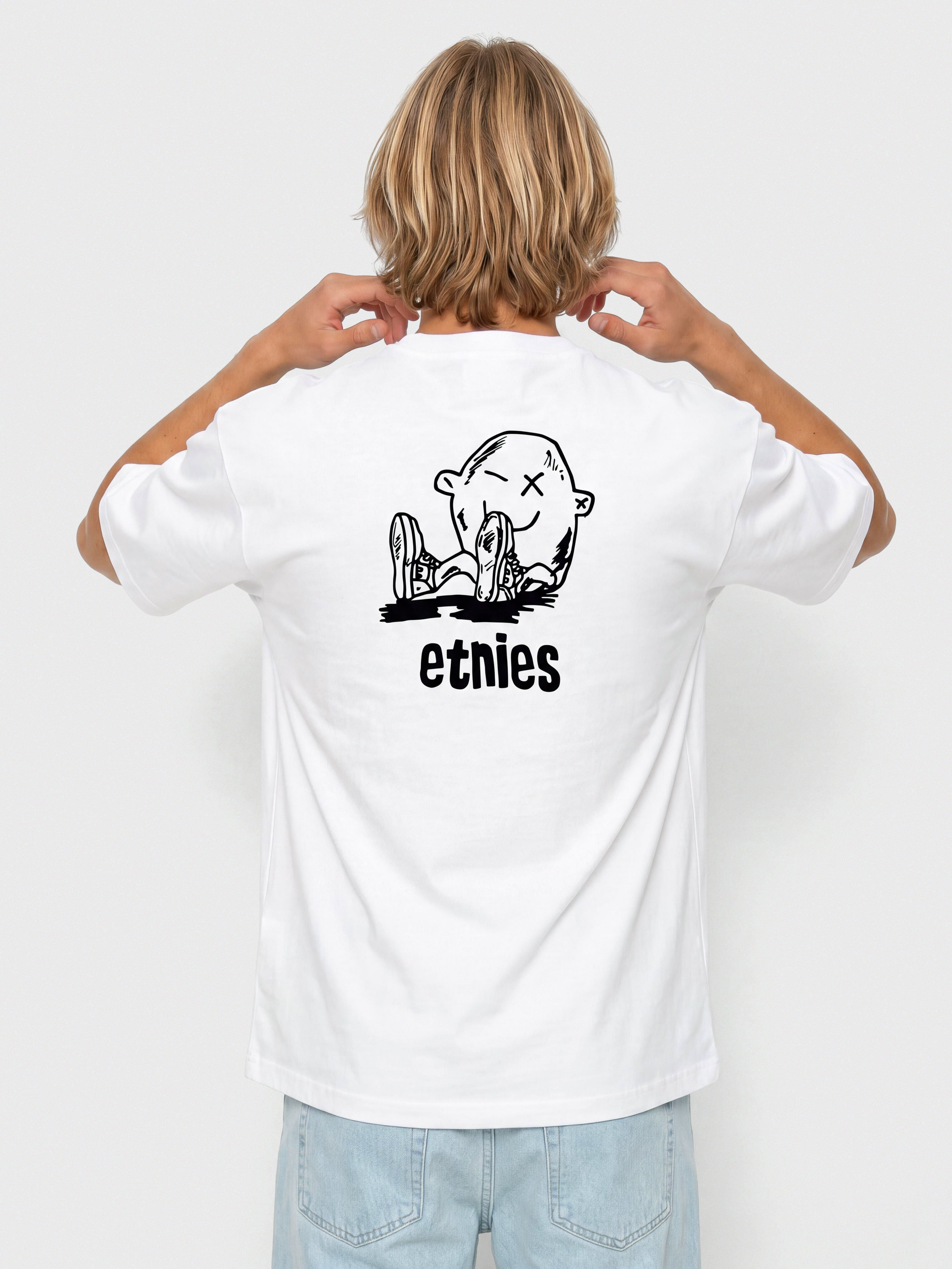 T-shirt Etnies Etnies X Fos (white/navy)