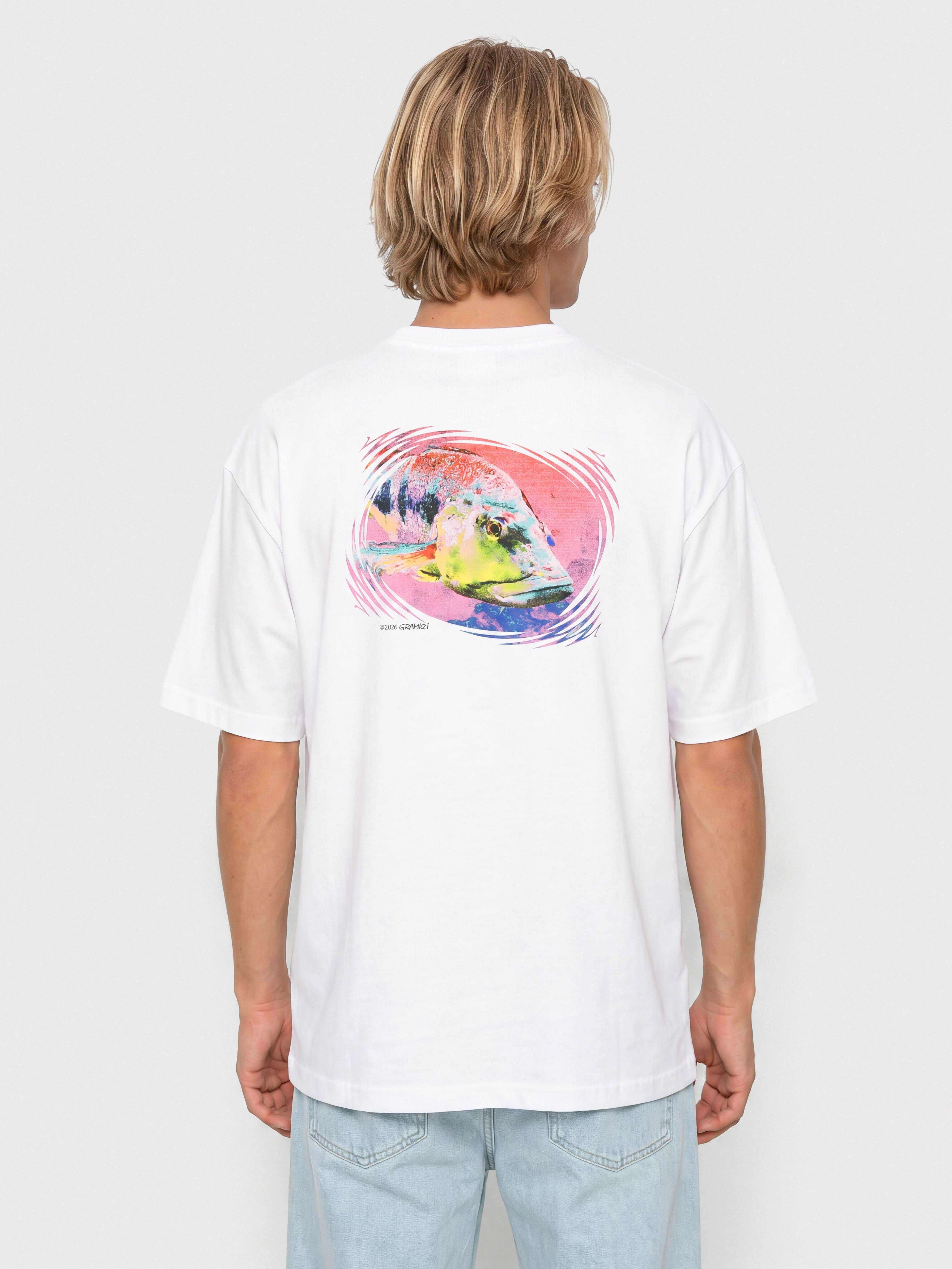 T-shirt Gramicci Bass (white)