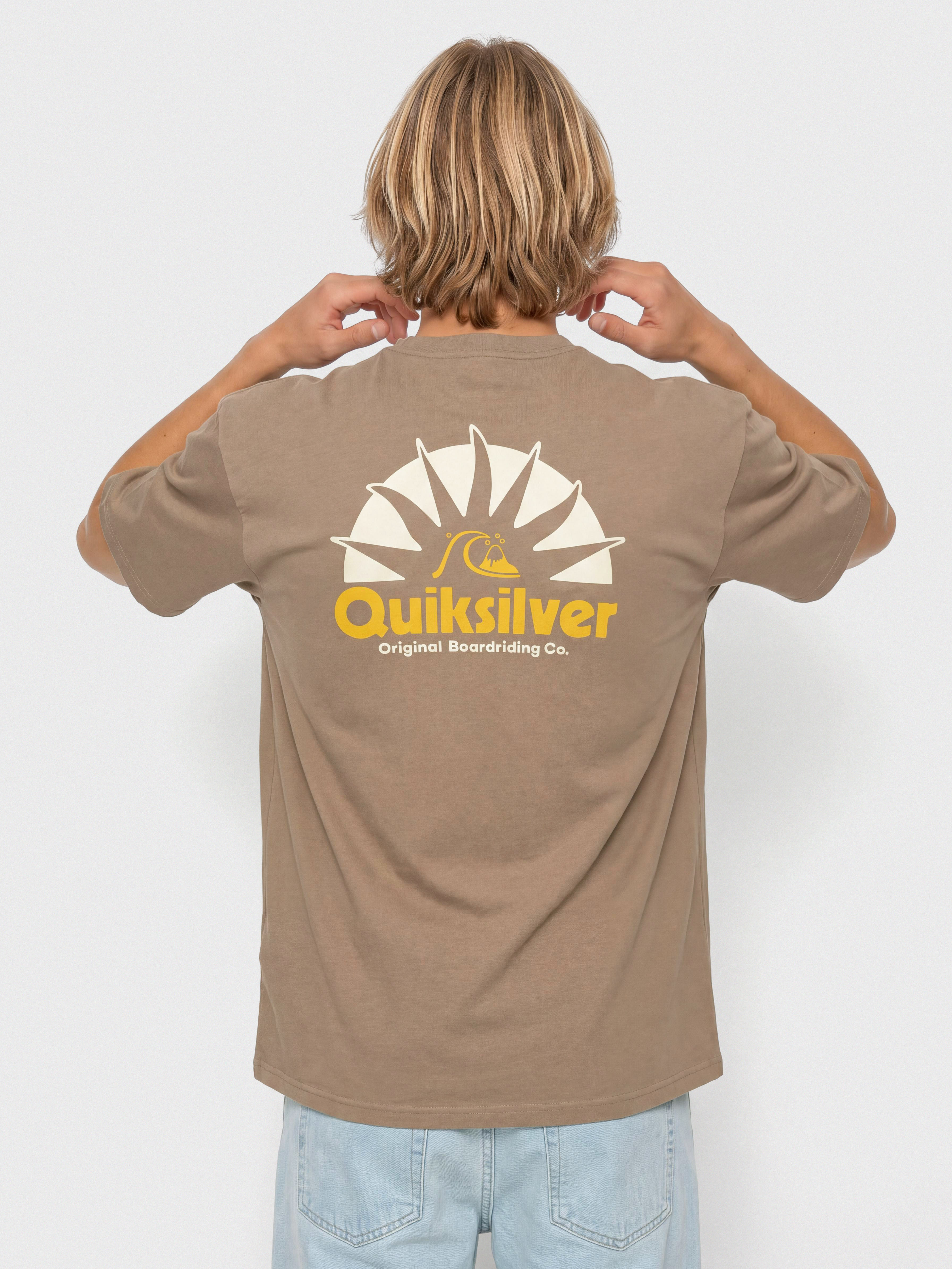 T-shirt Quiksilver Evo Rays (pine bark)