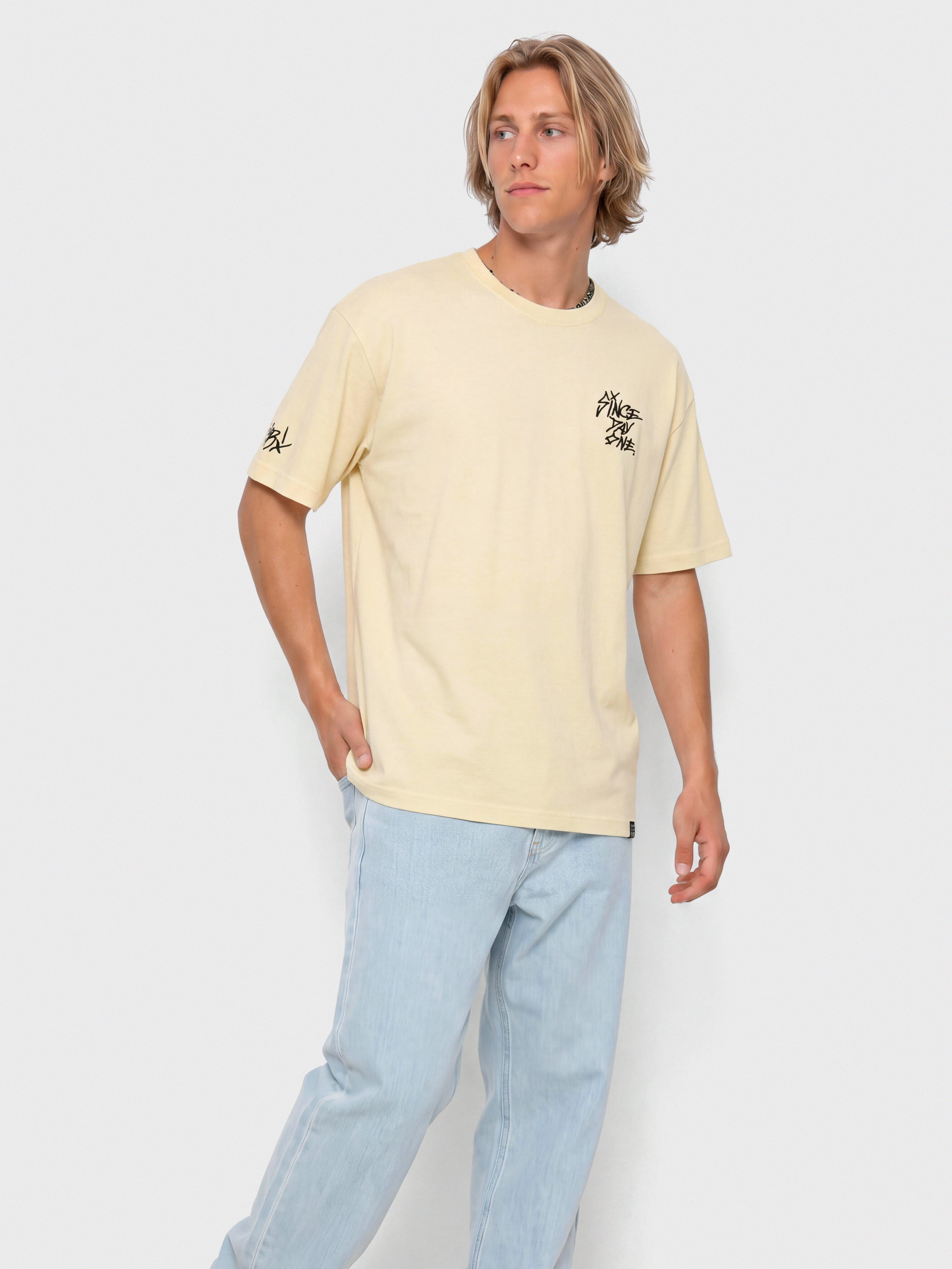 T-shirt Hurley Smile (cream)