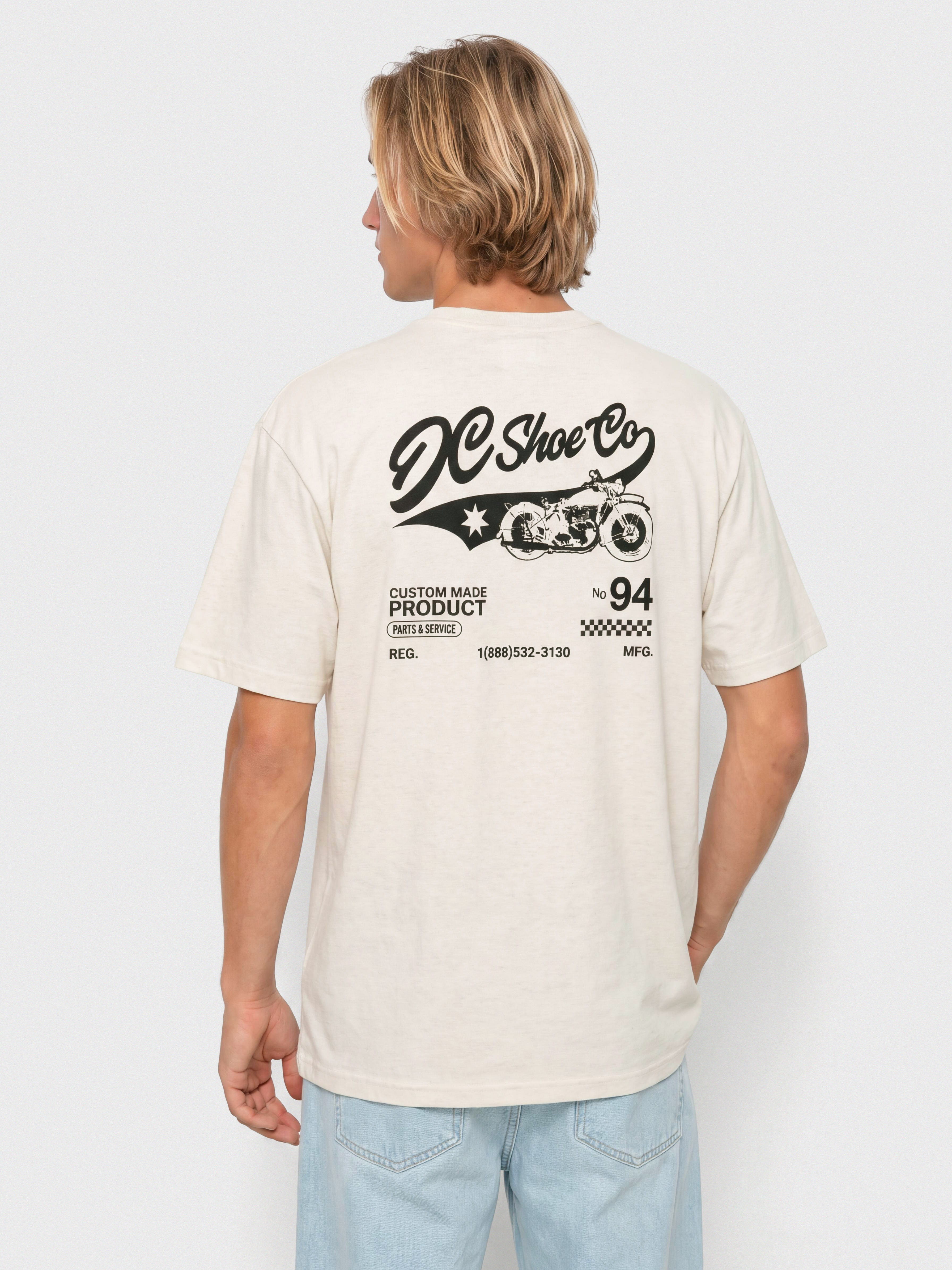 T-shirt DC Chopper Hss (oatmeal heather)