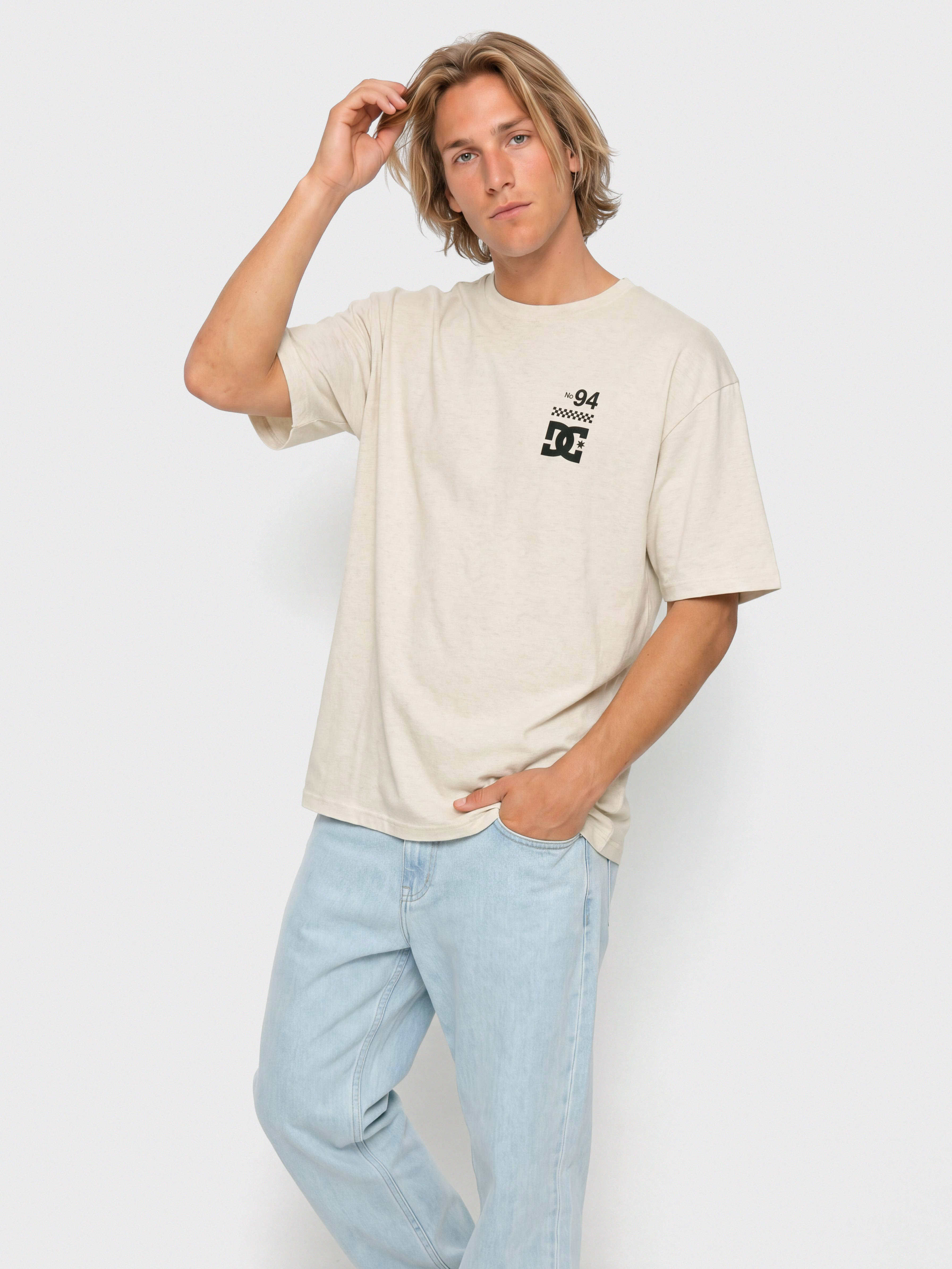 T-shirt DC Chopper Hss (oatmeal heather)