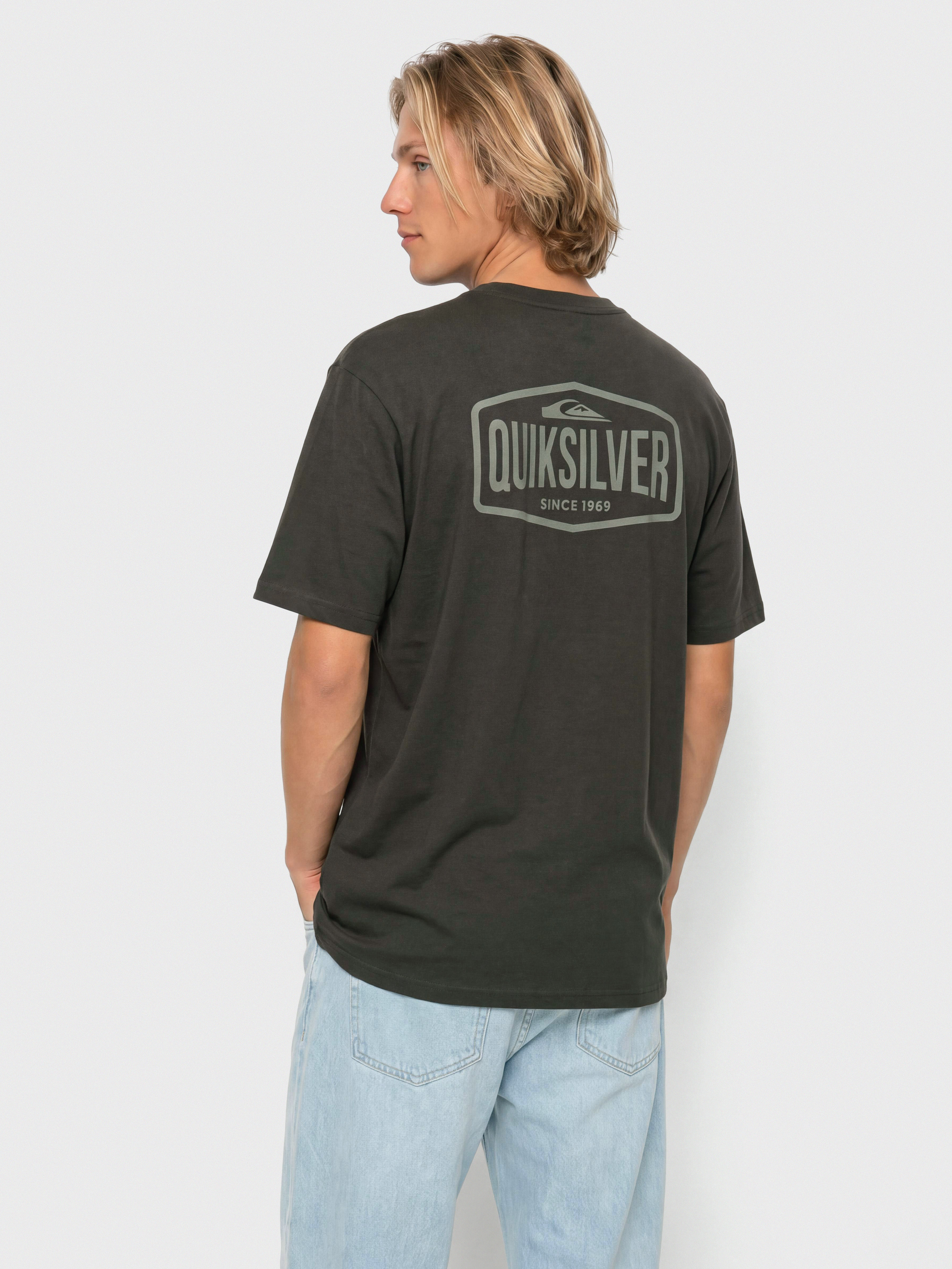 T-shirt Quiksilver Ev Surf Garage (tarmac)