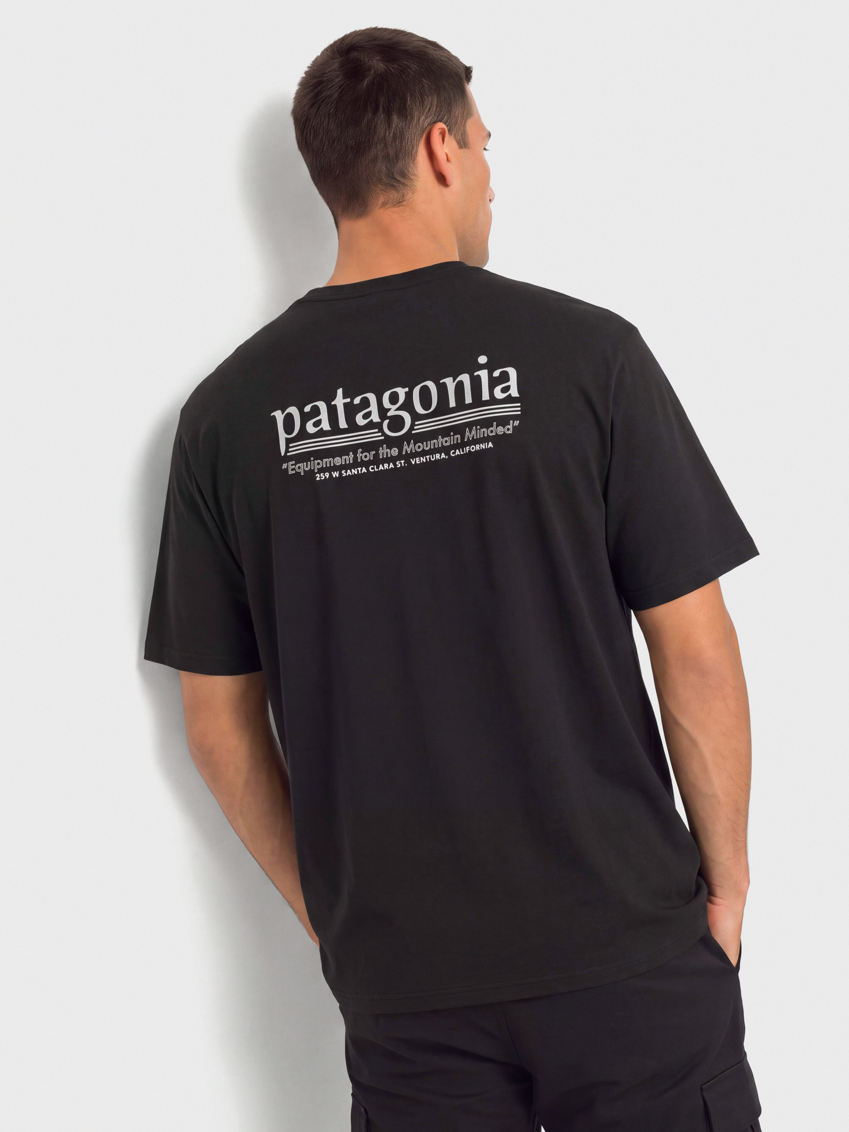 T-shirt Patagonia Cap Cool Daily Hut Tripper (black)