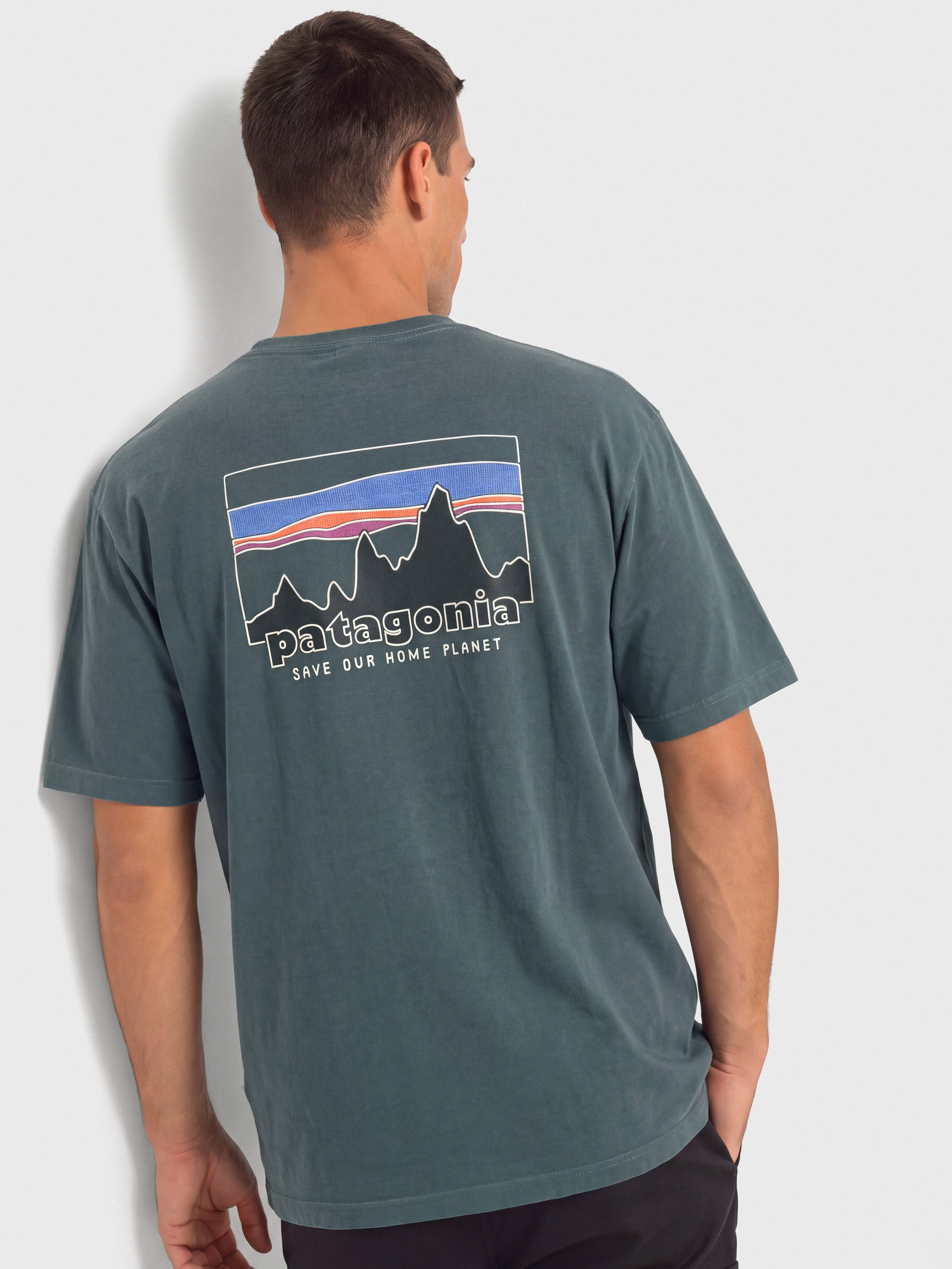 T-shirt Patagonia 73 Skyline (summit blue)