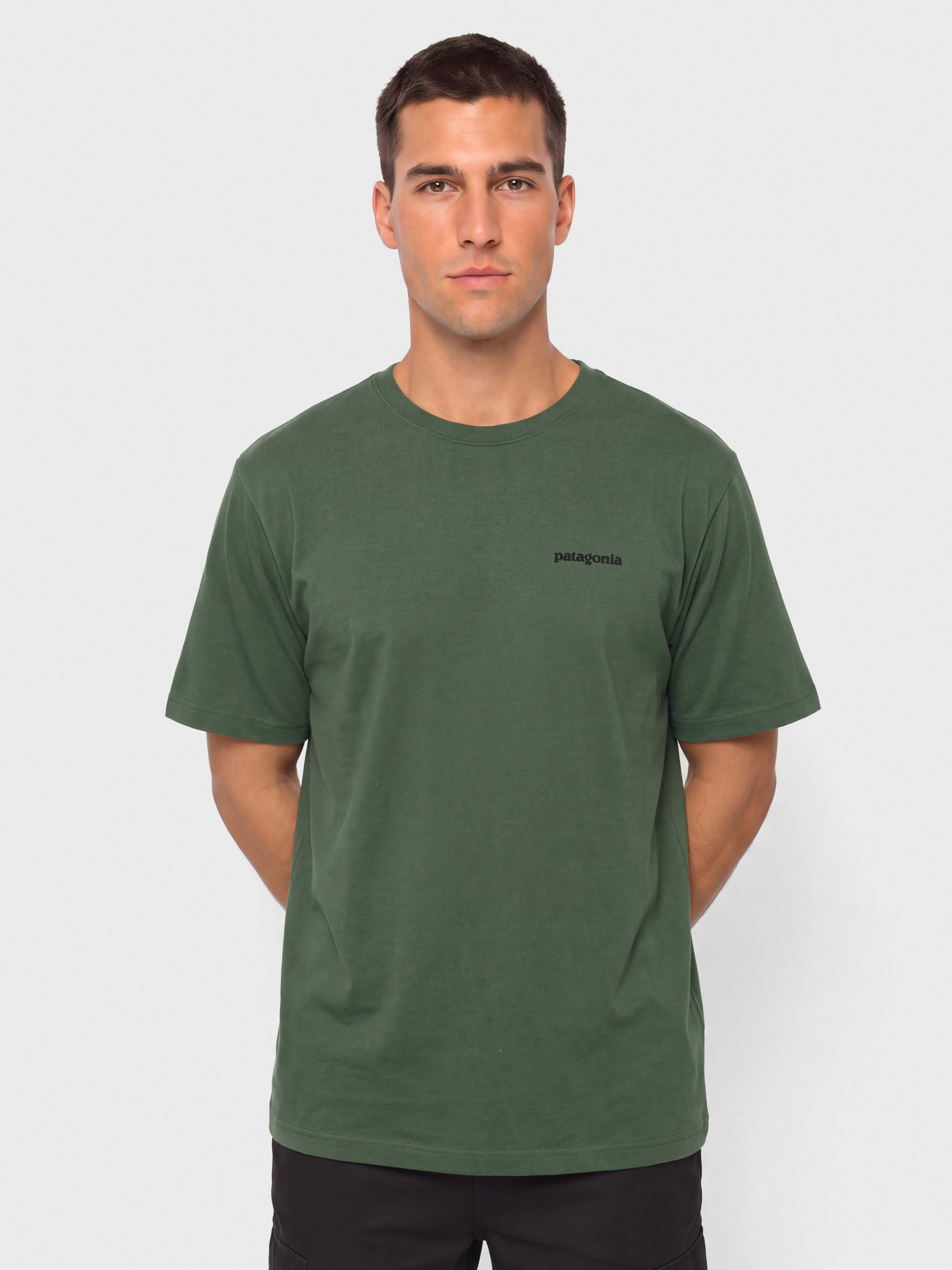 T-shirt Patagonia P 6 Logo (canopy green)