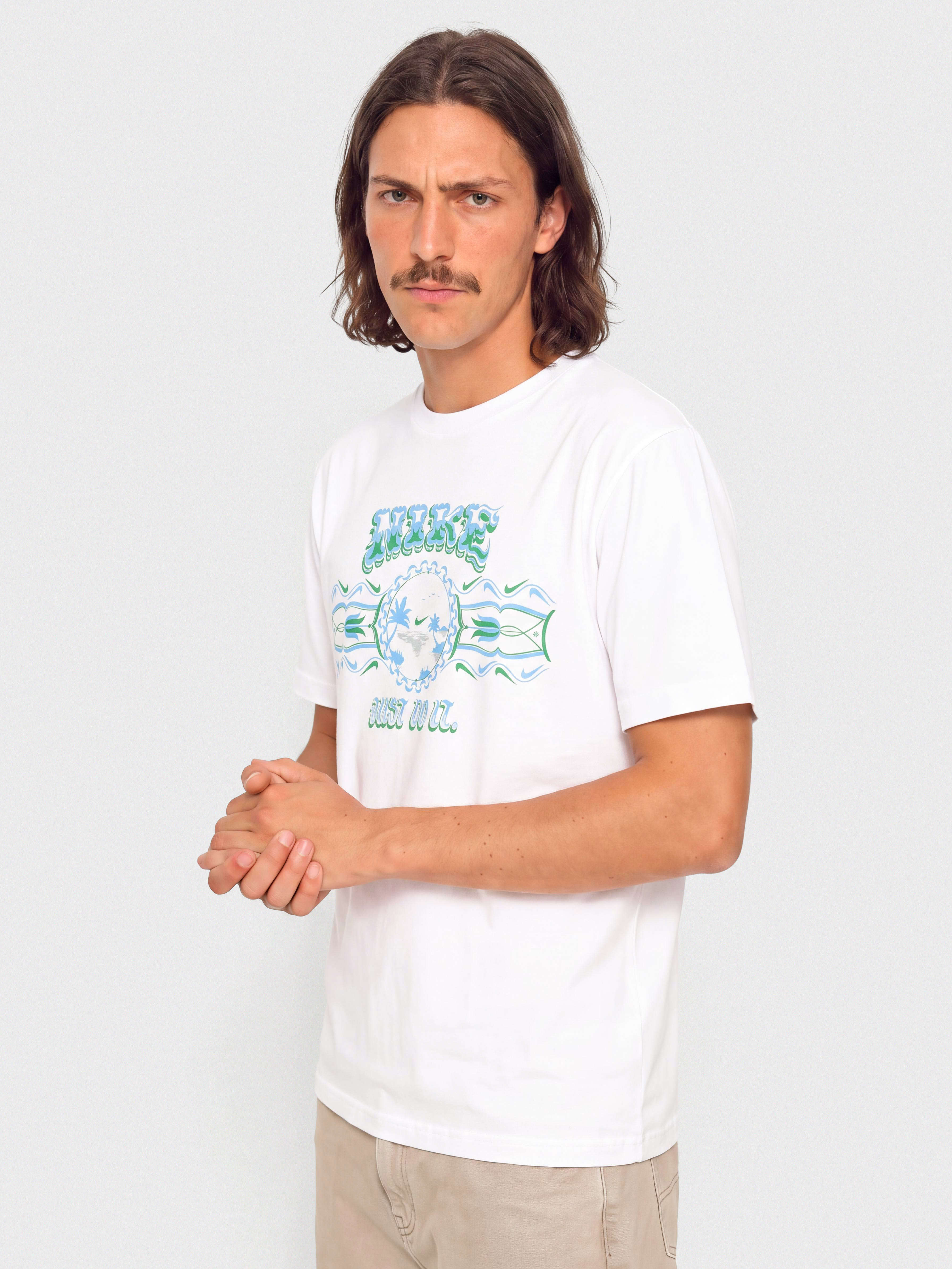T-shirt Nike SB Palms (white)