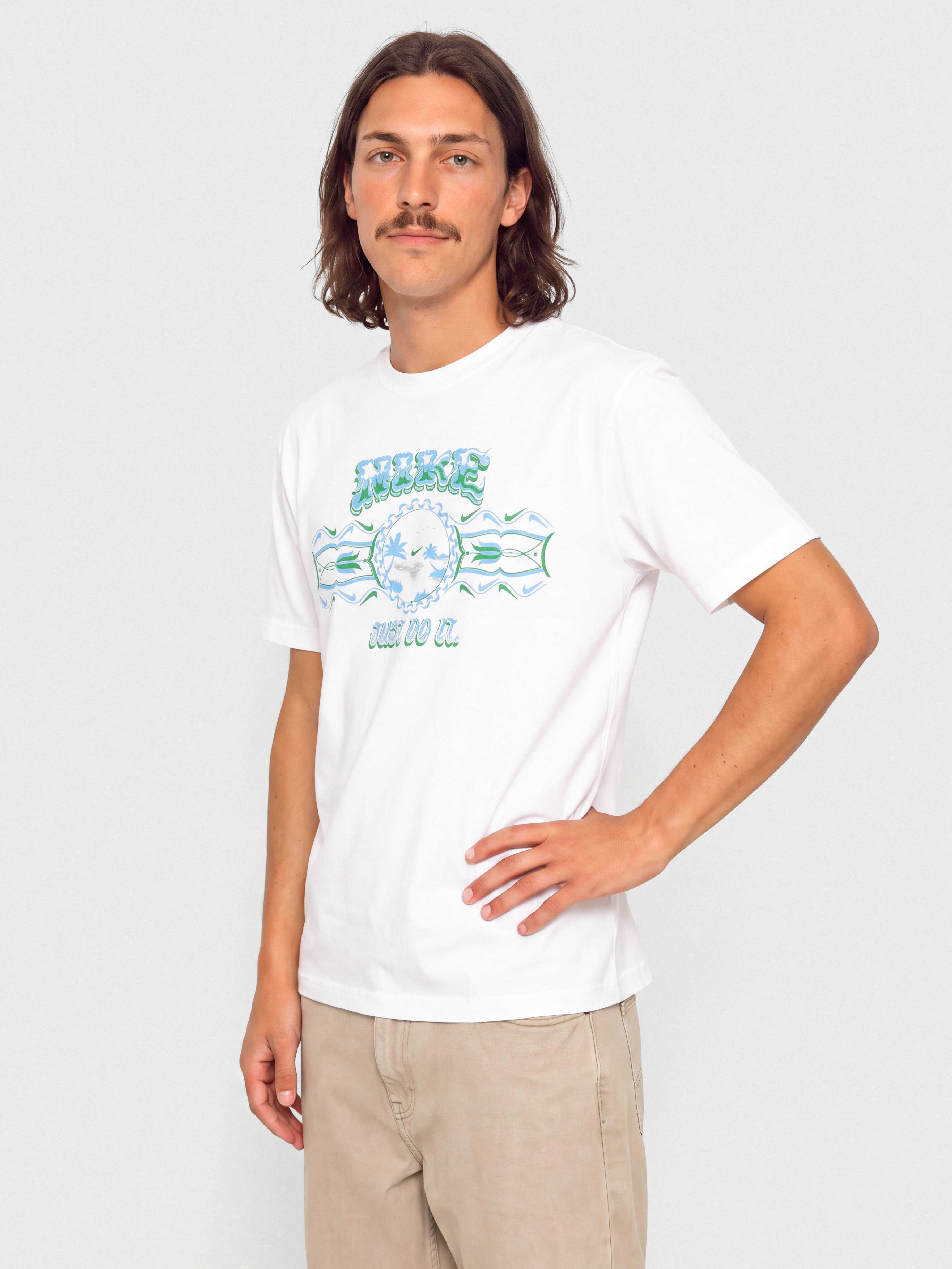 T-shirt Nike SB Palms (white)