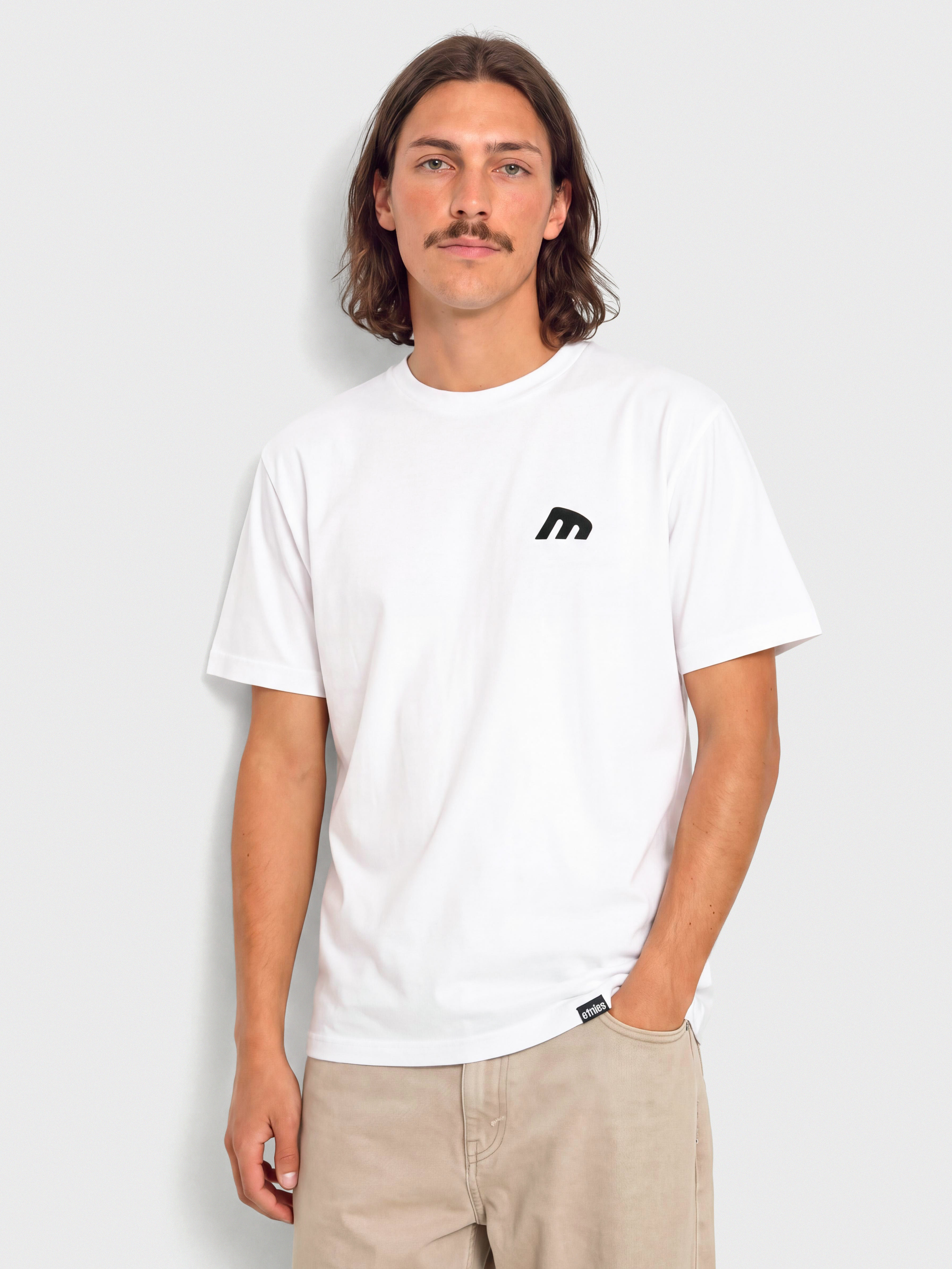 T-shirt Etnies Team Embroidery (white/black)