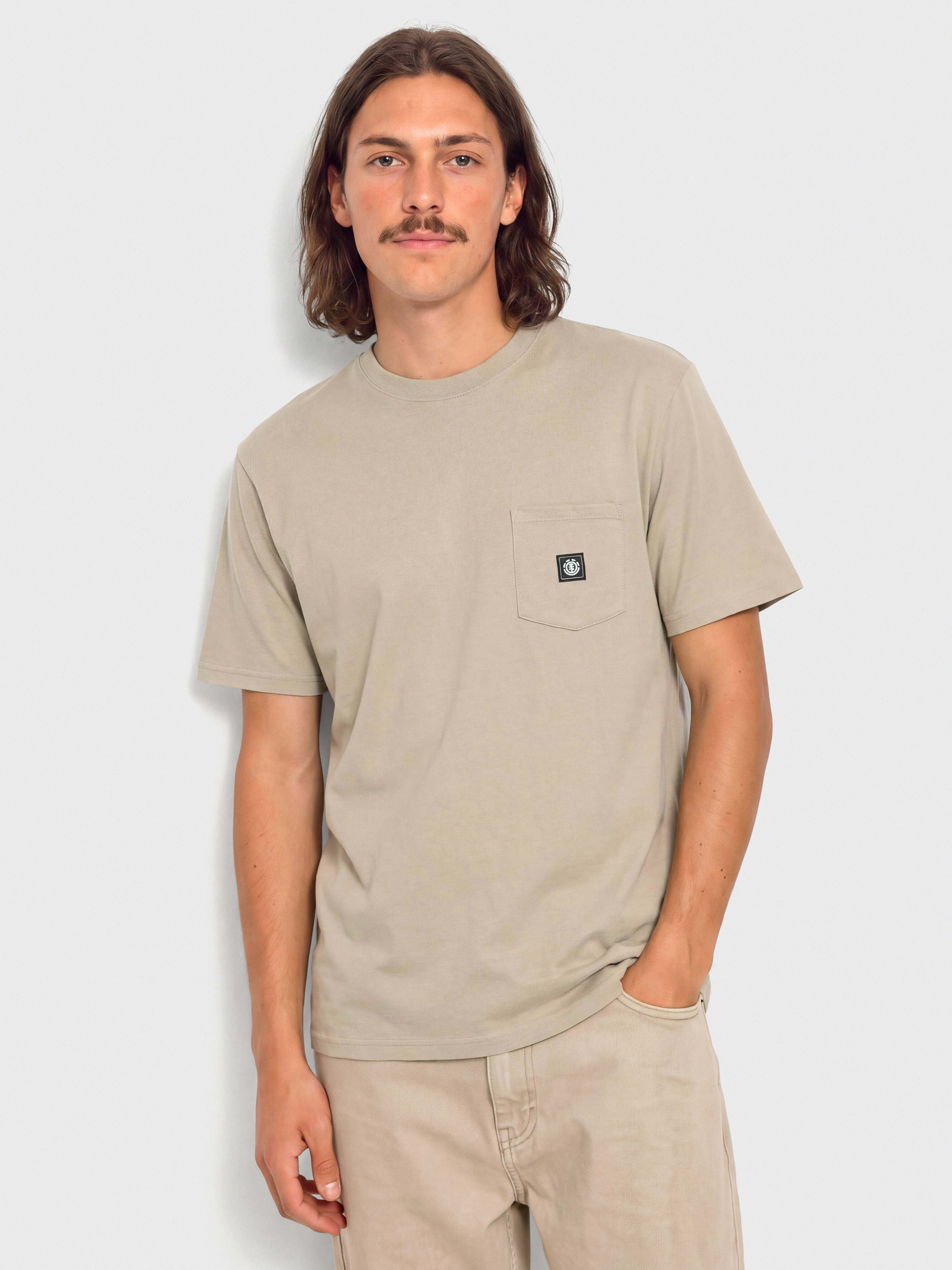 T-shirt Element Icon Label Pocket (aluminum)