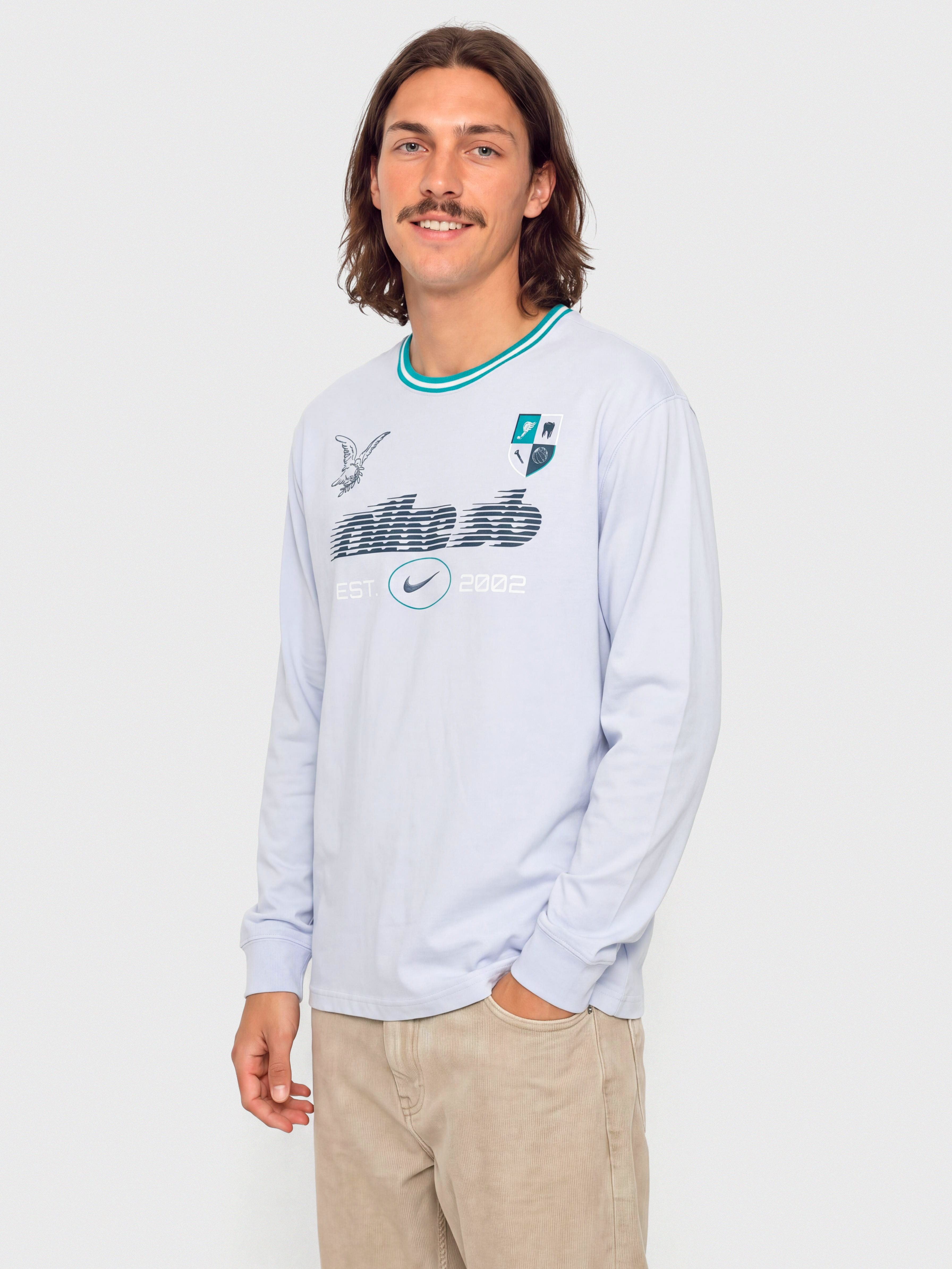 T-shirt Nike SB GFX Mesh Ftbl Jersey (palest purple)