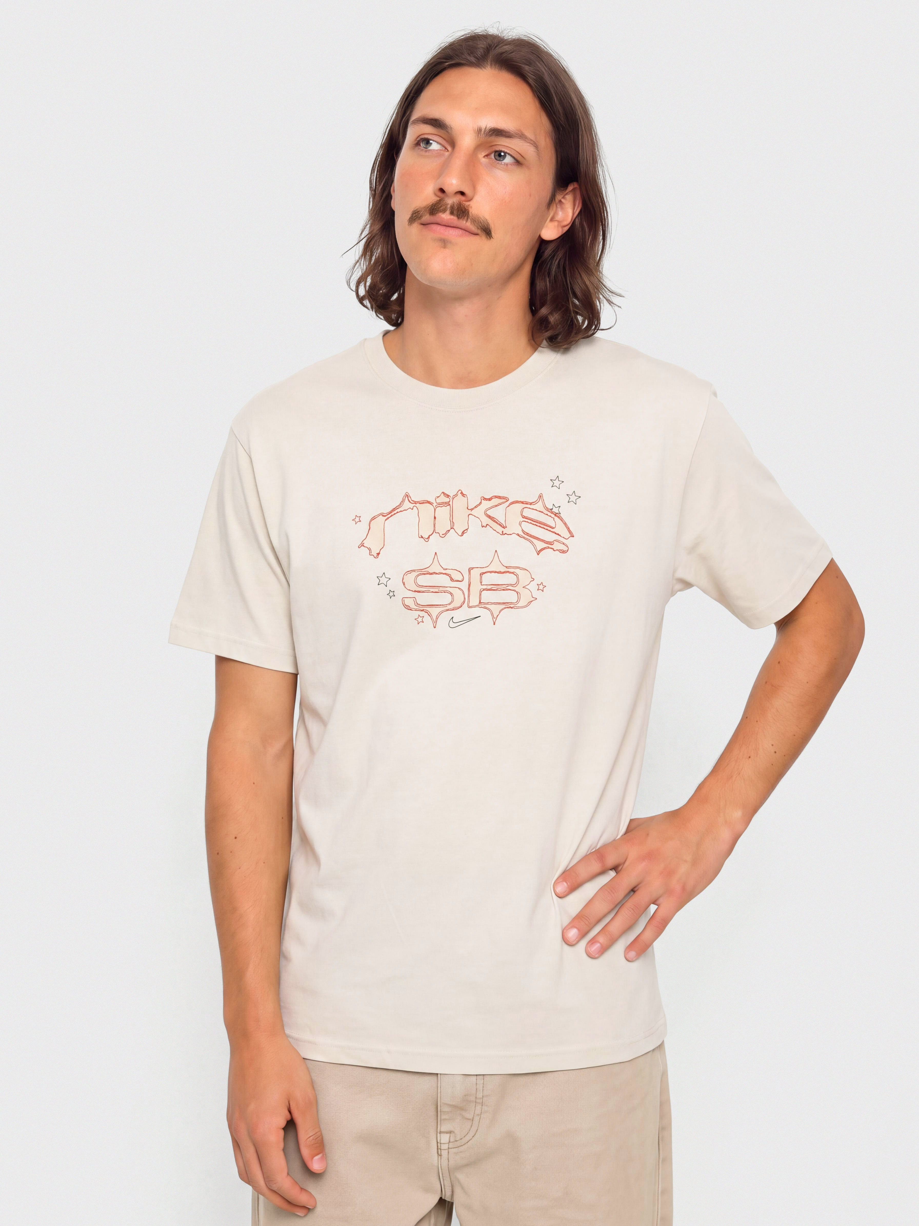 T-shirt Nike SB Goth (lt orewood brn)