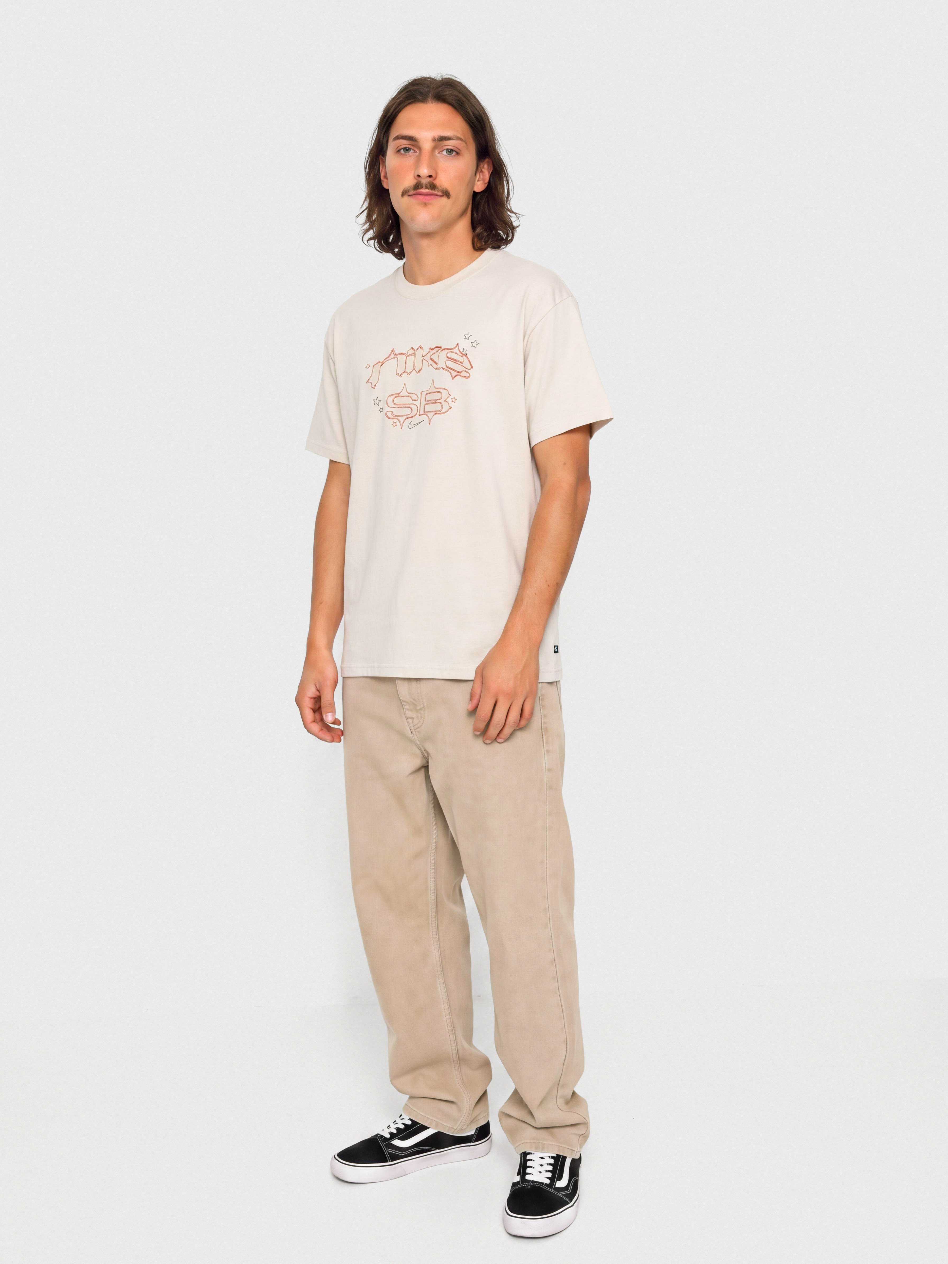T-shirt Nike SB Goth (lt orewood brn)