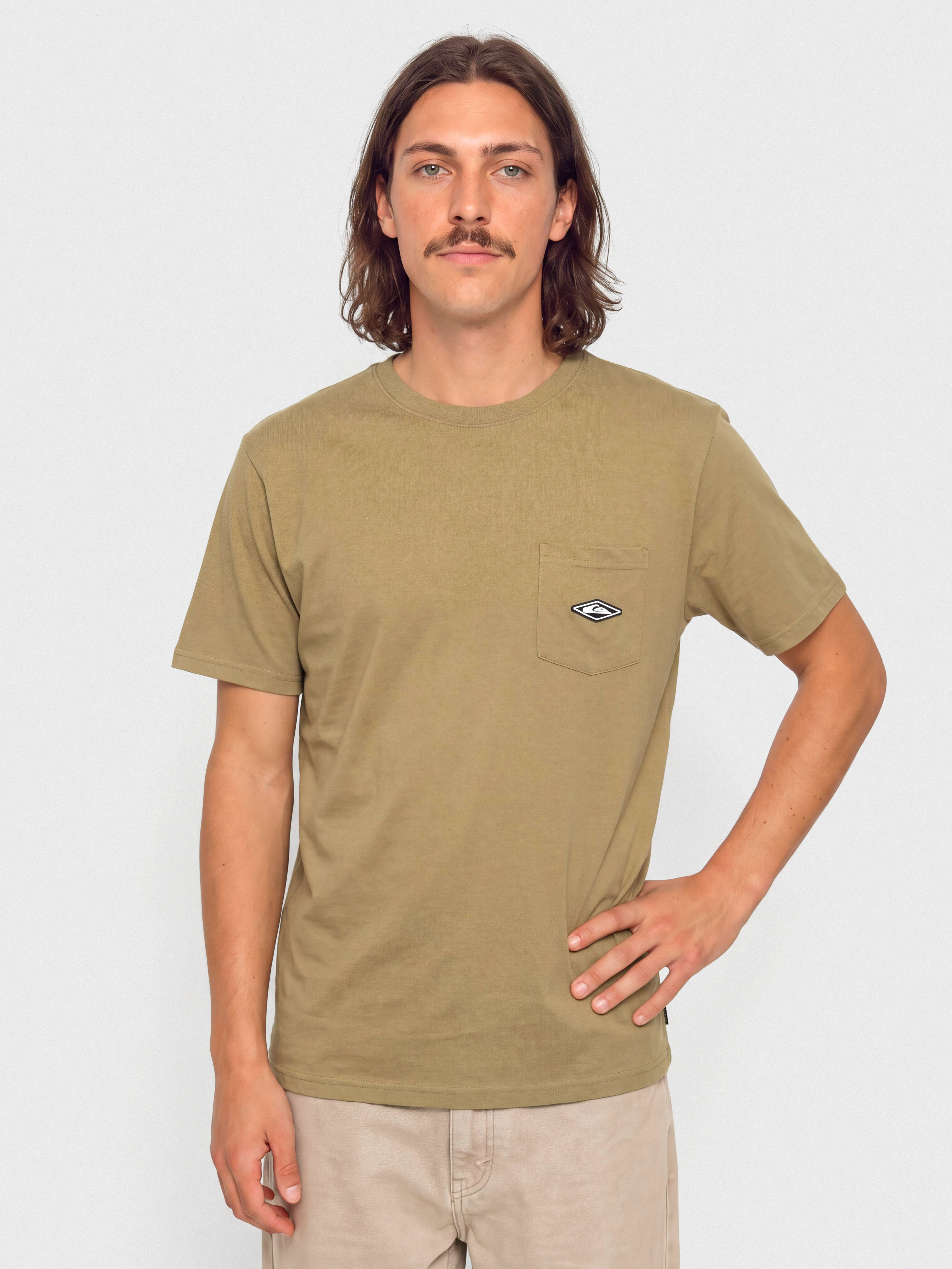 T-shirt Quiksilver Diamond Pocket (elmwood)