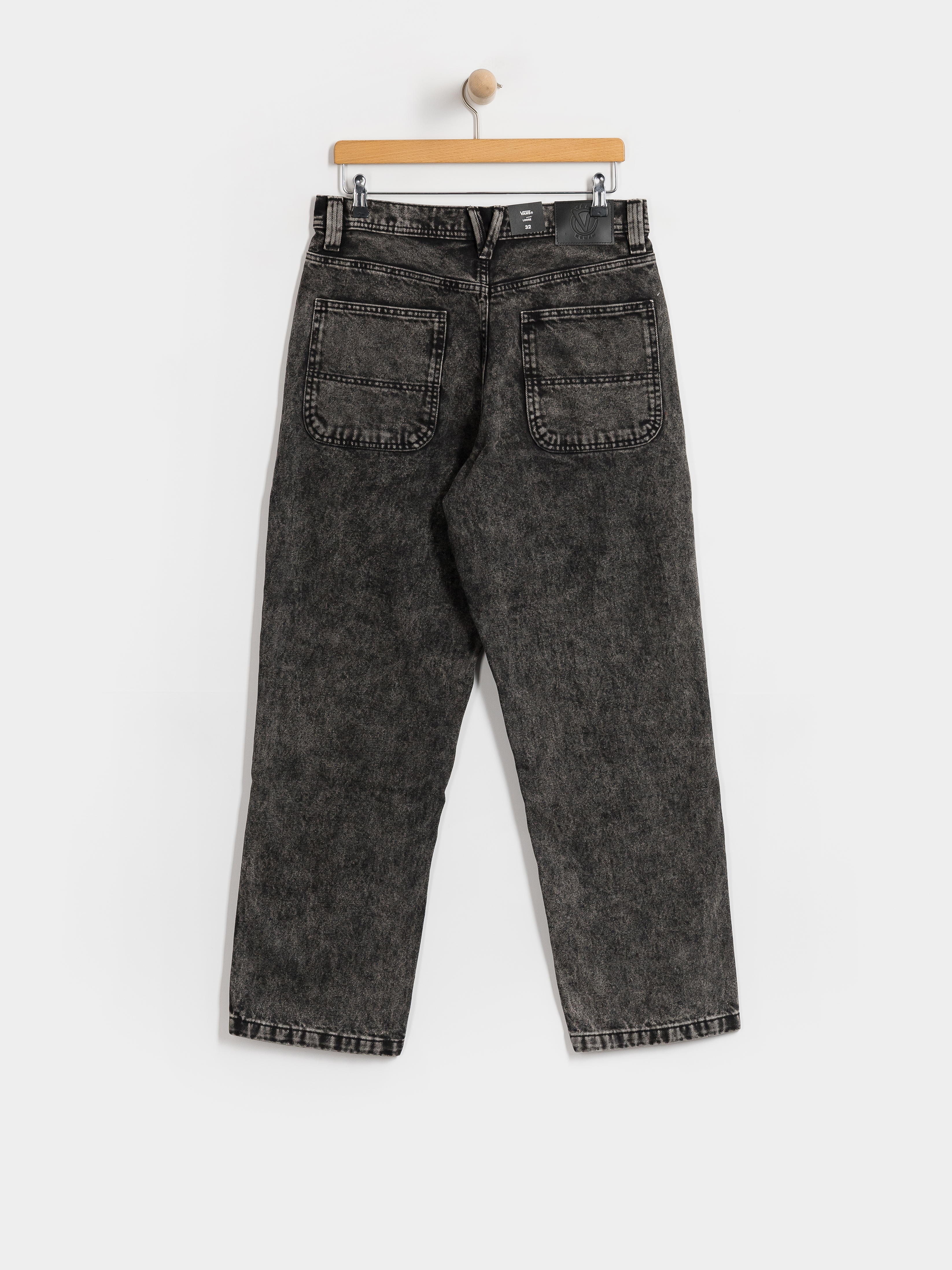 Spodnie Vans X Rowan Double Knee (stonewash black)