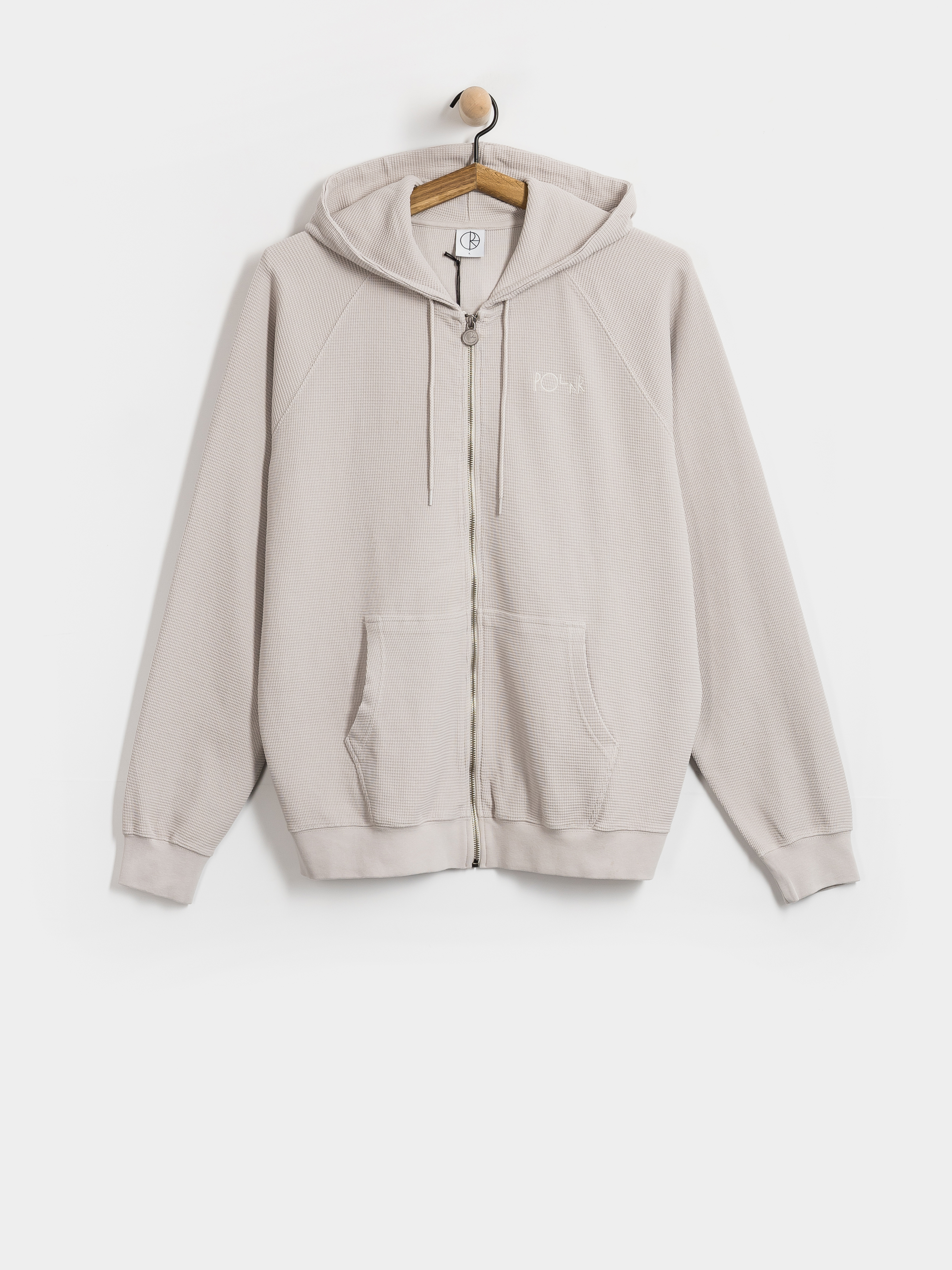 Bluza z kapturem Polar Skate Waffle ZHD (pale taupe)