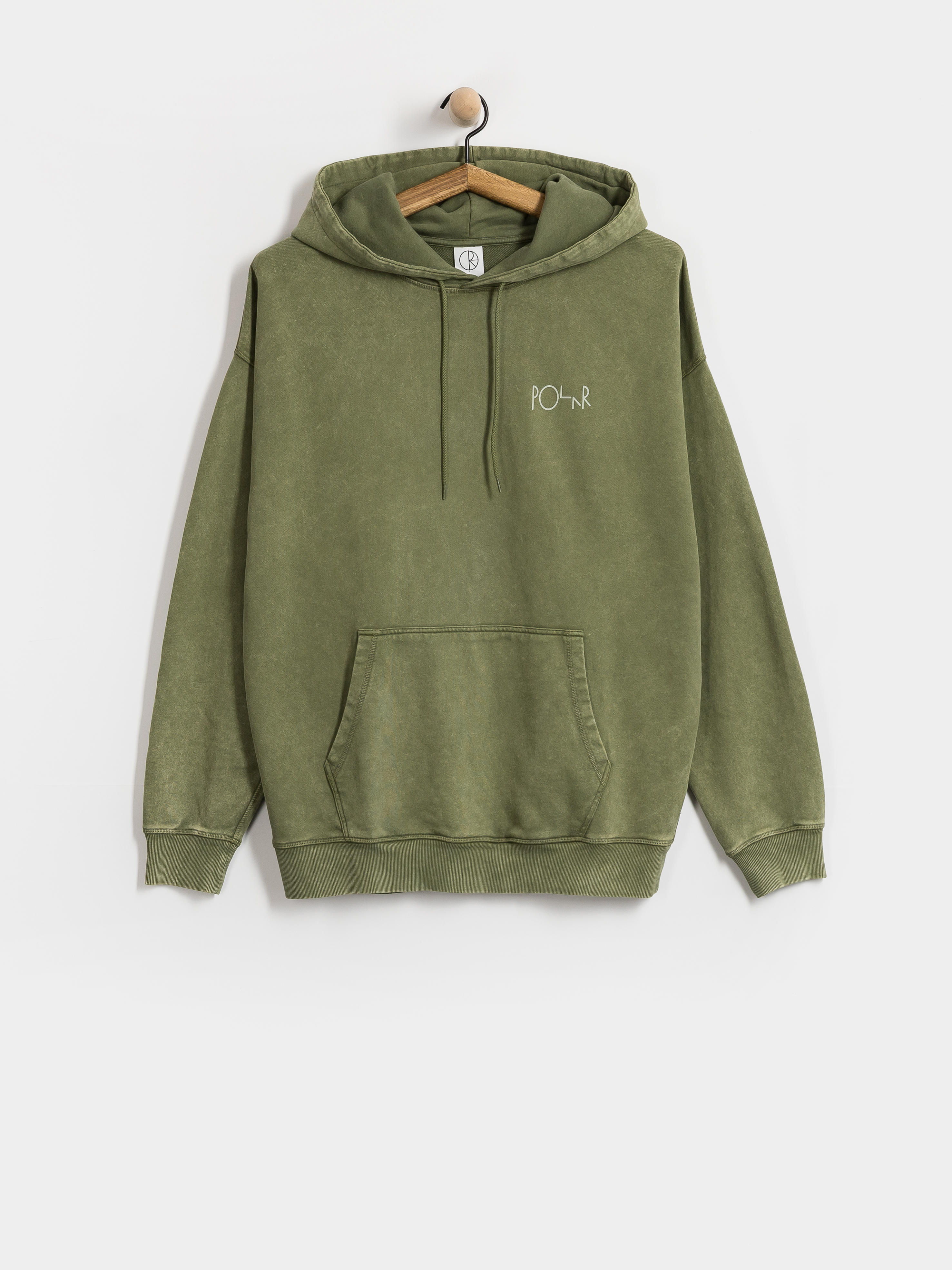 Bluza z kapturem Polar Skate Fade Frank HD (army green)