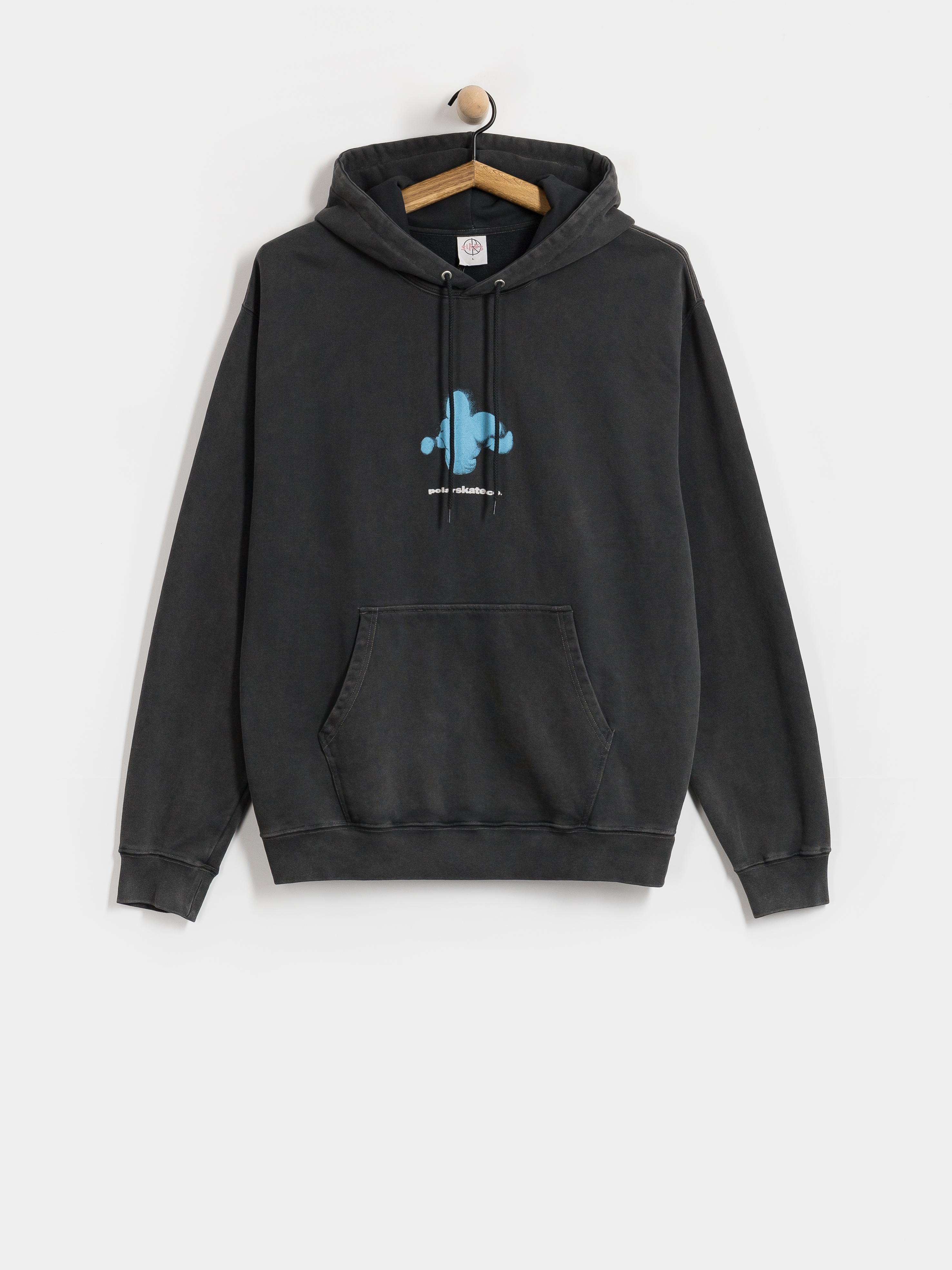 Bluza z kapturem Polar Skate Fighting Myself HD (silver black)