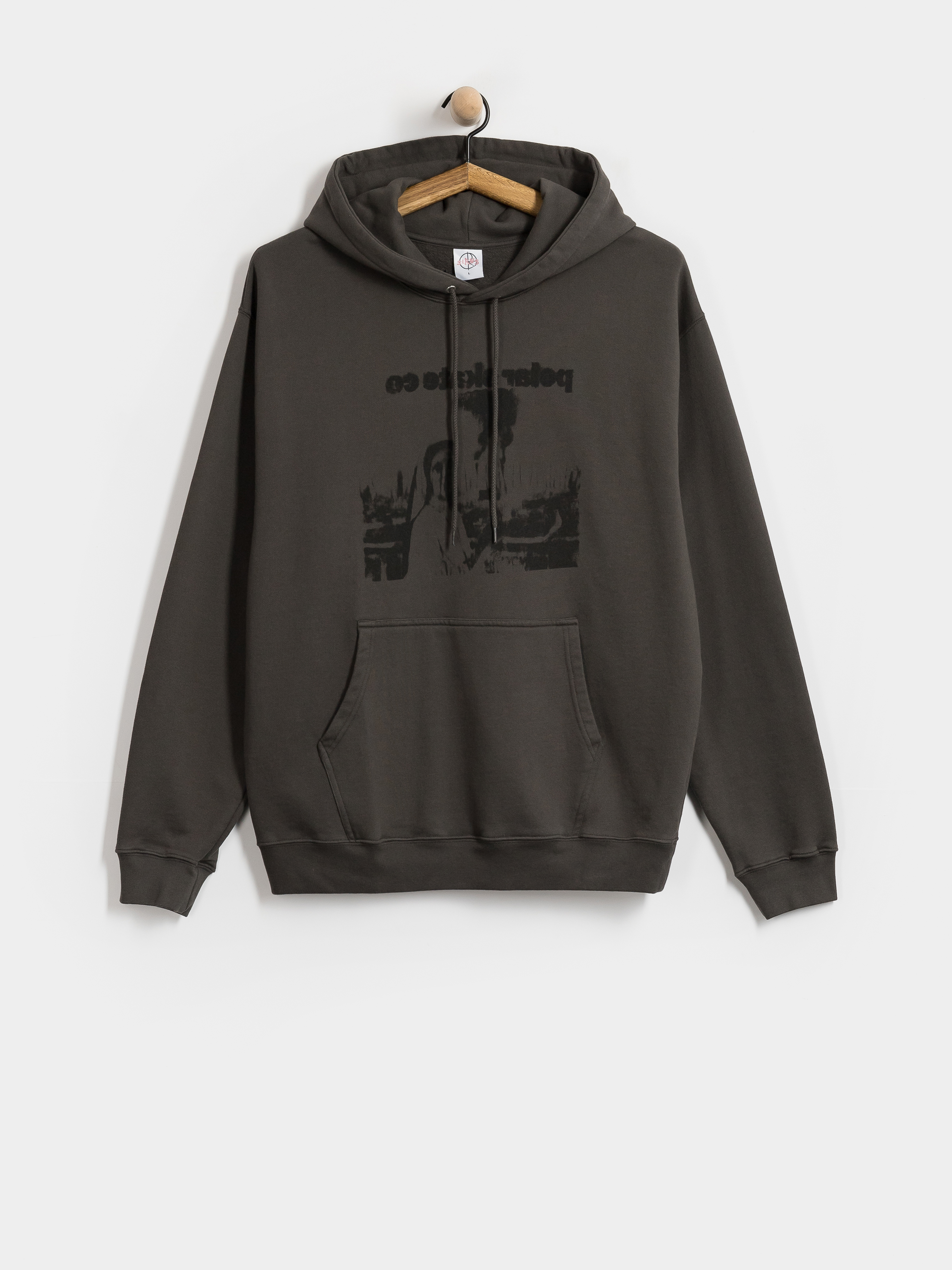 Bluza z kapturem Polar Skate Apocalypse Nun HD (dirty black)