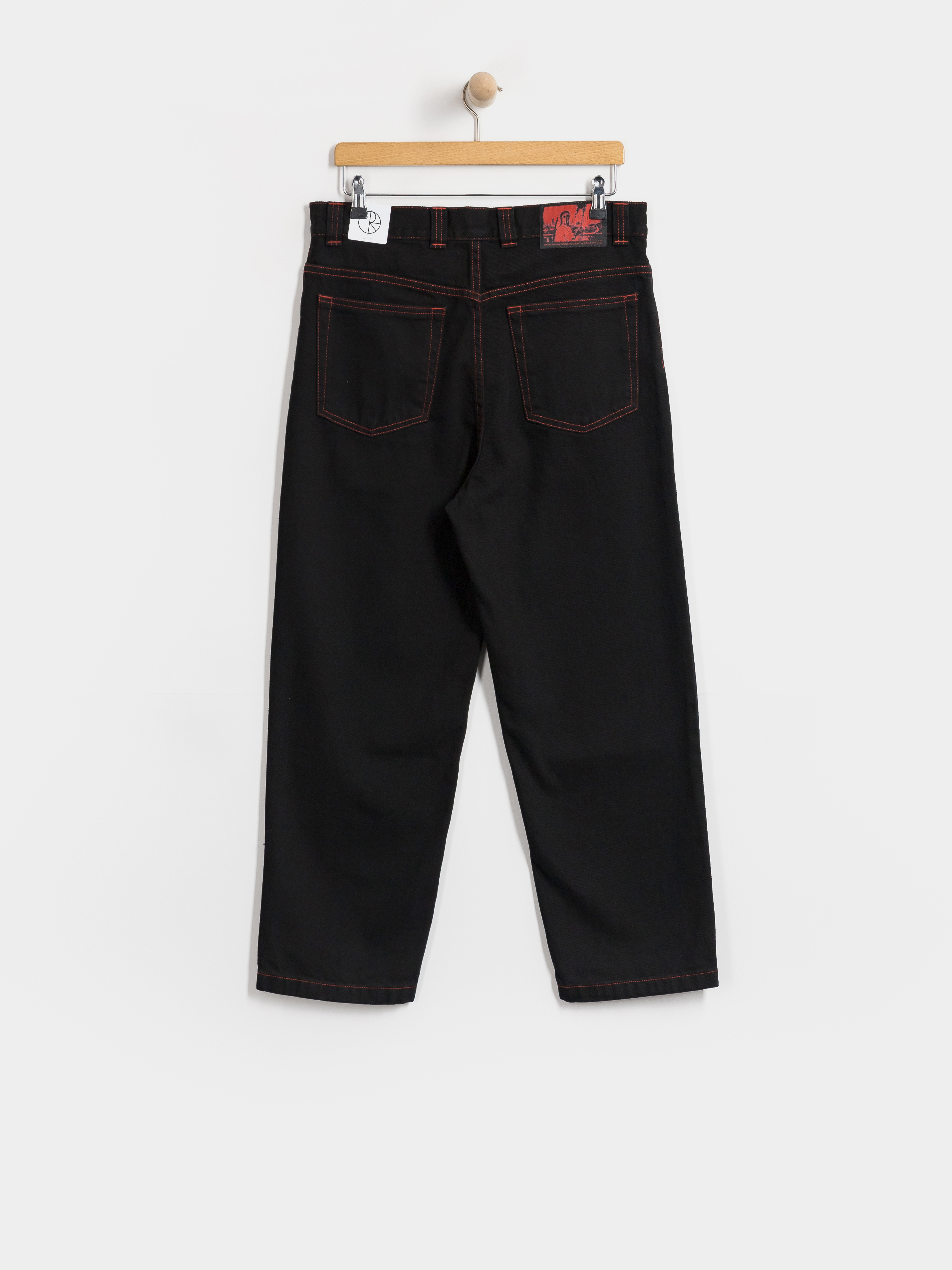 Spodnie Polar Skate 93 Apocalypse Nun (black/red)