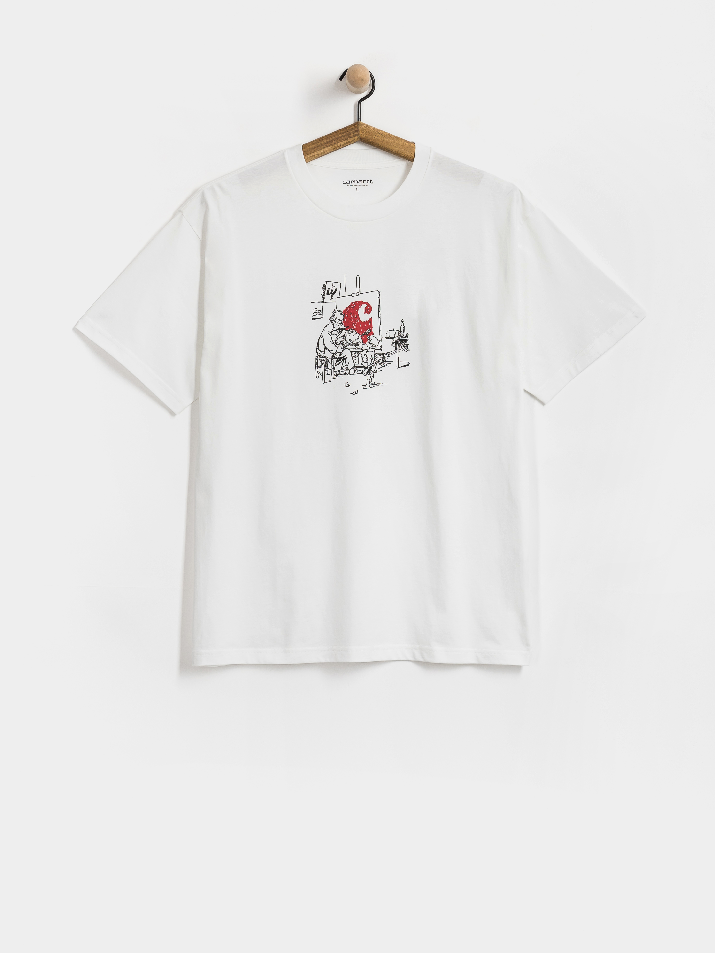 T-shirt Carhartt WIP Old Painter (white)