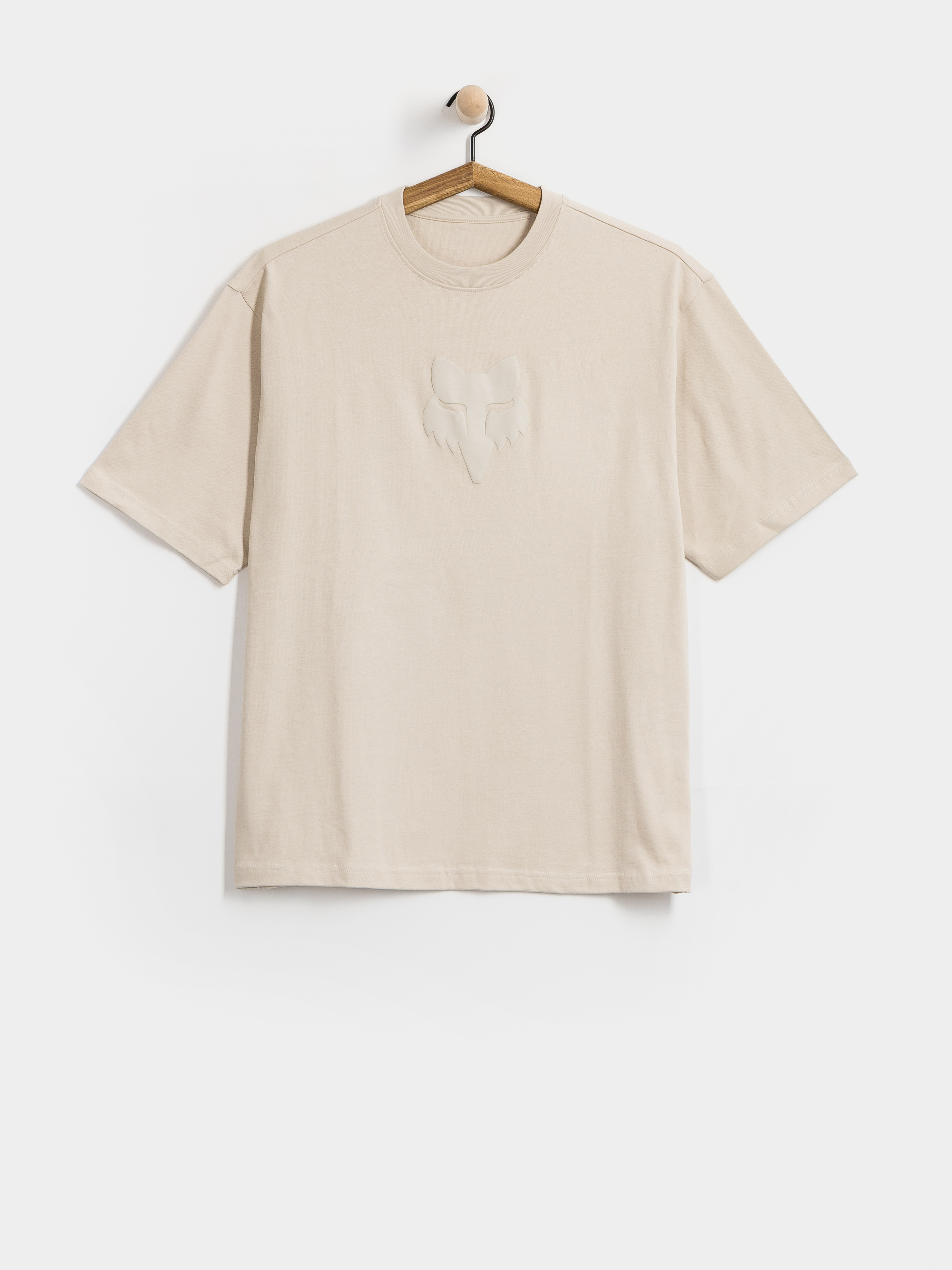 T-shirt Fox Fox Head Heavyweight (chalk)