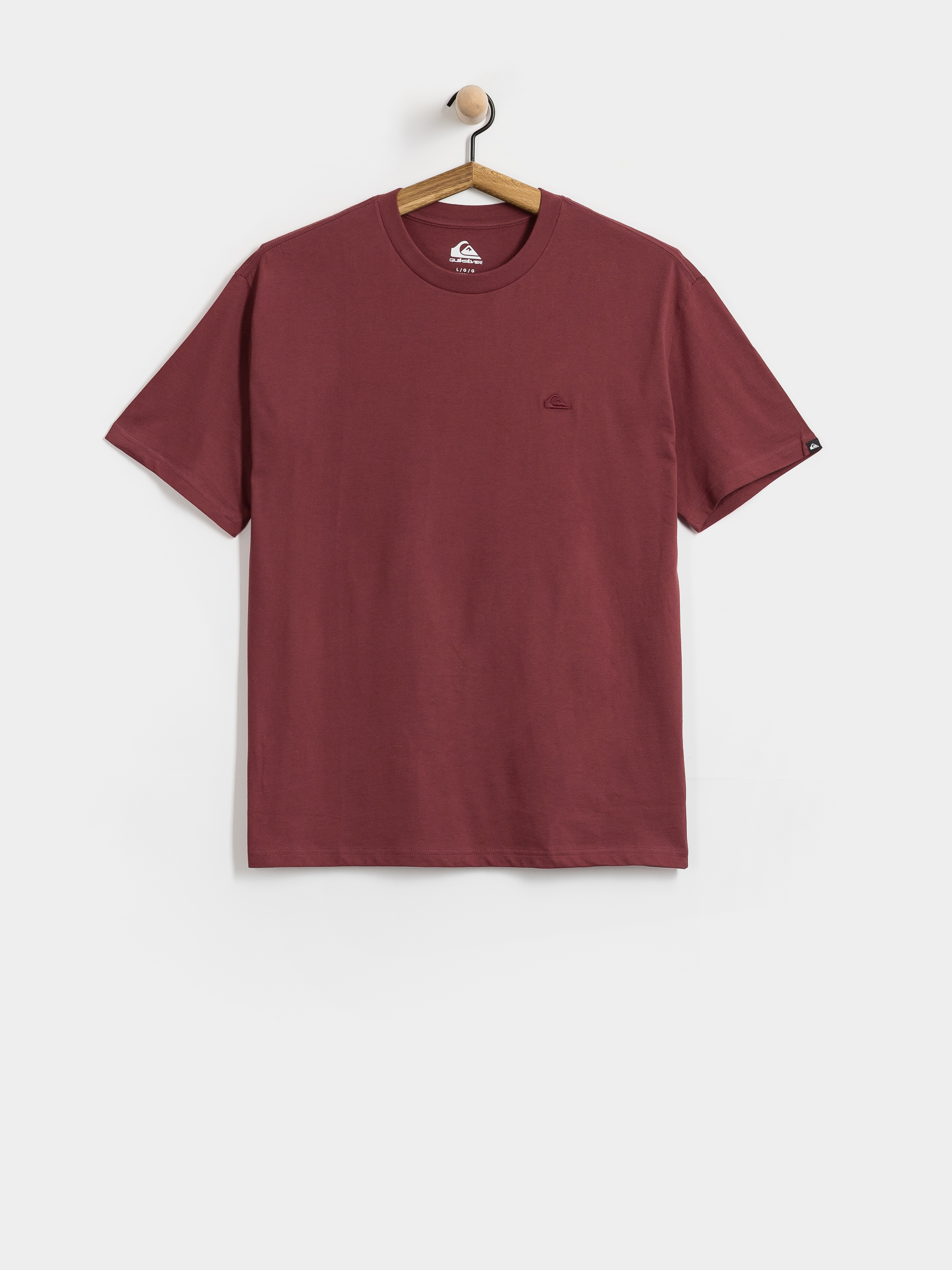 T-shirt Quiksilver Salt Water (oxblood red)