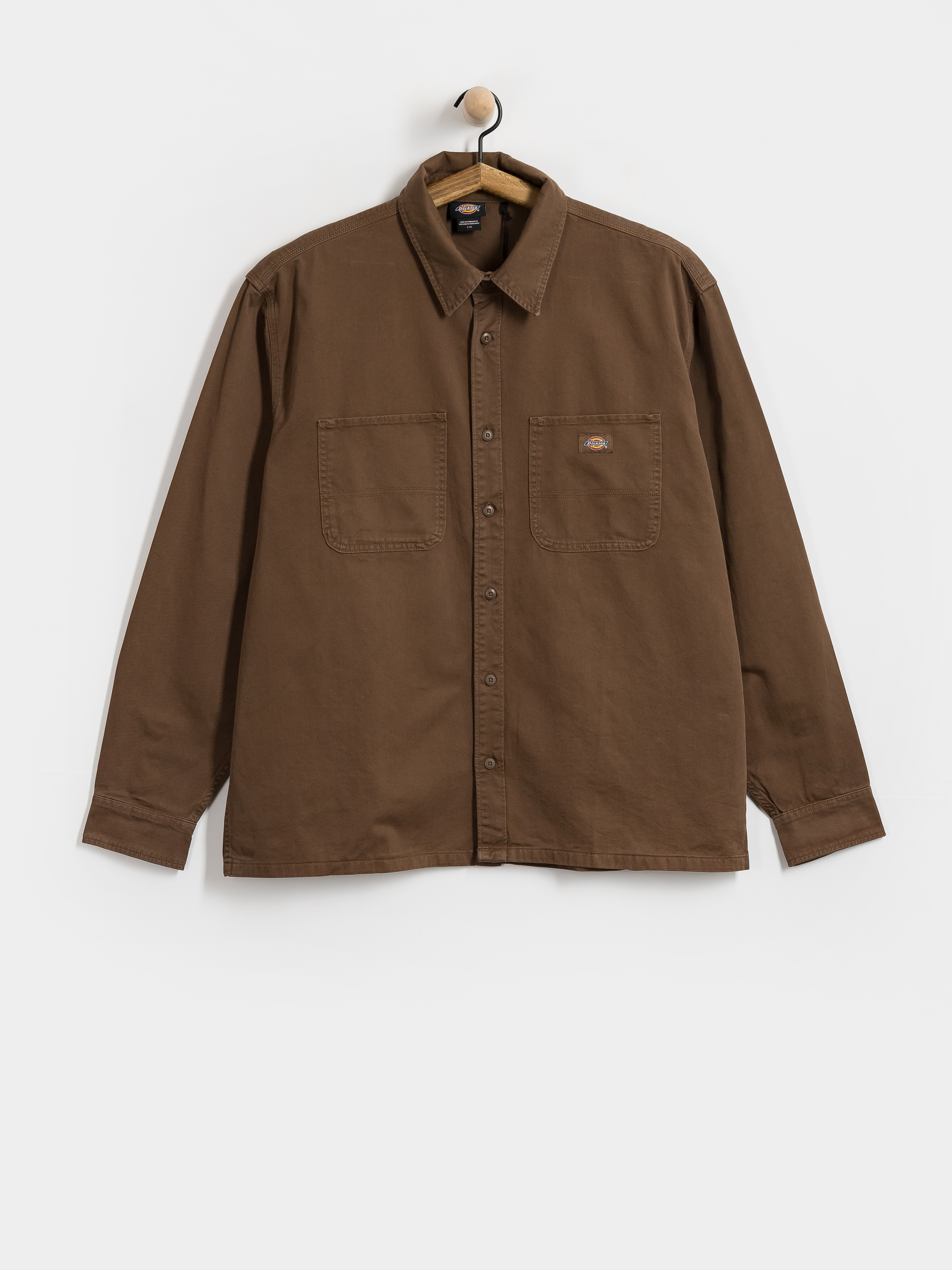 Koszula Dickies 247 Garment Dyed Work (timber brown)