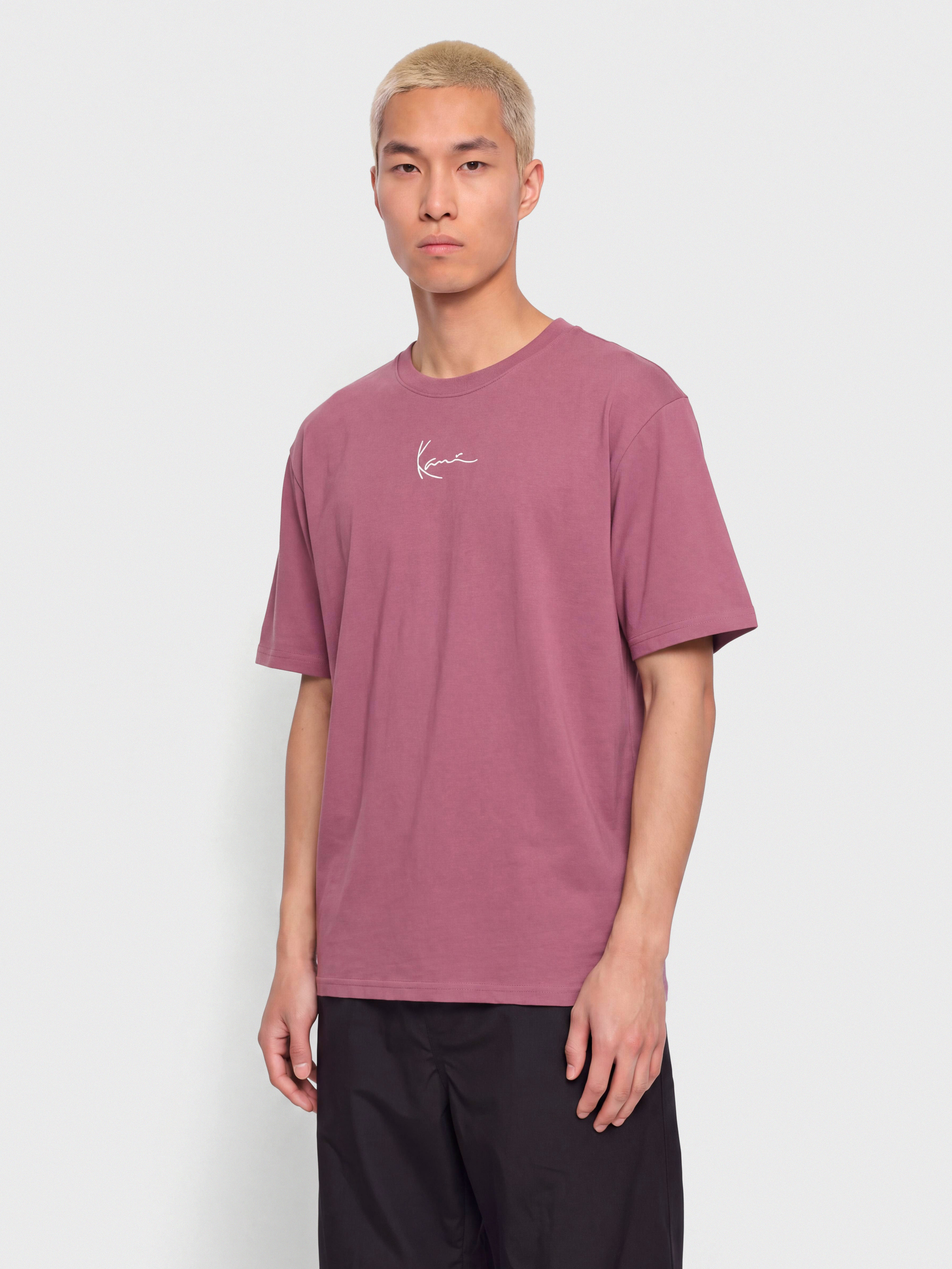 T-shirt Karl Kani Small Signature Essential (berry)