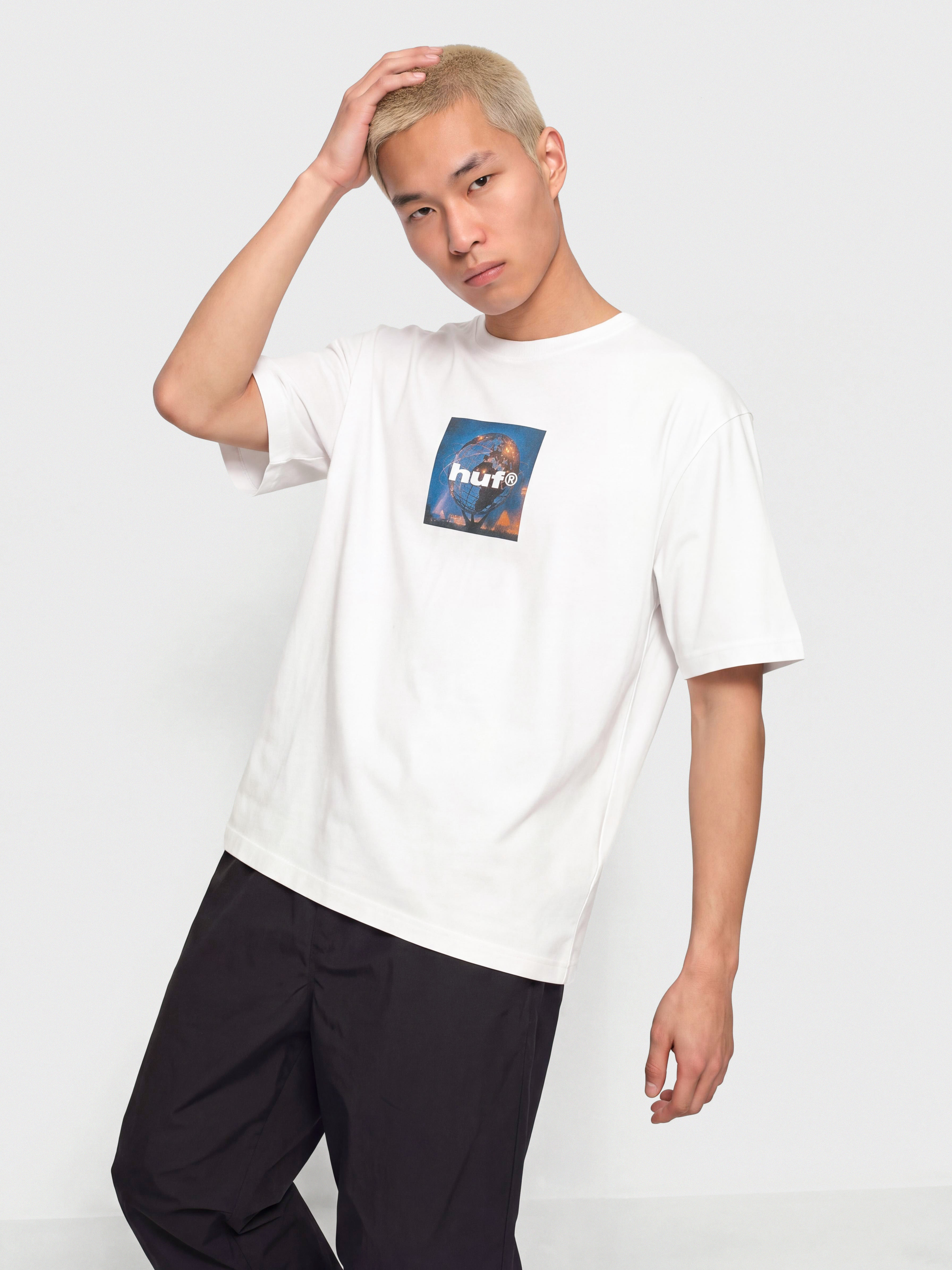 T-shirt HUF Unisphere (white)