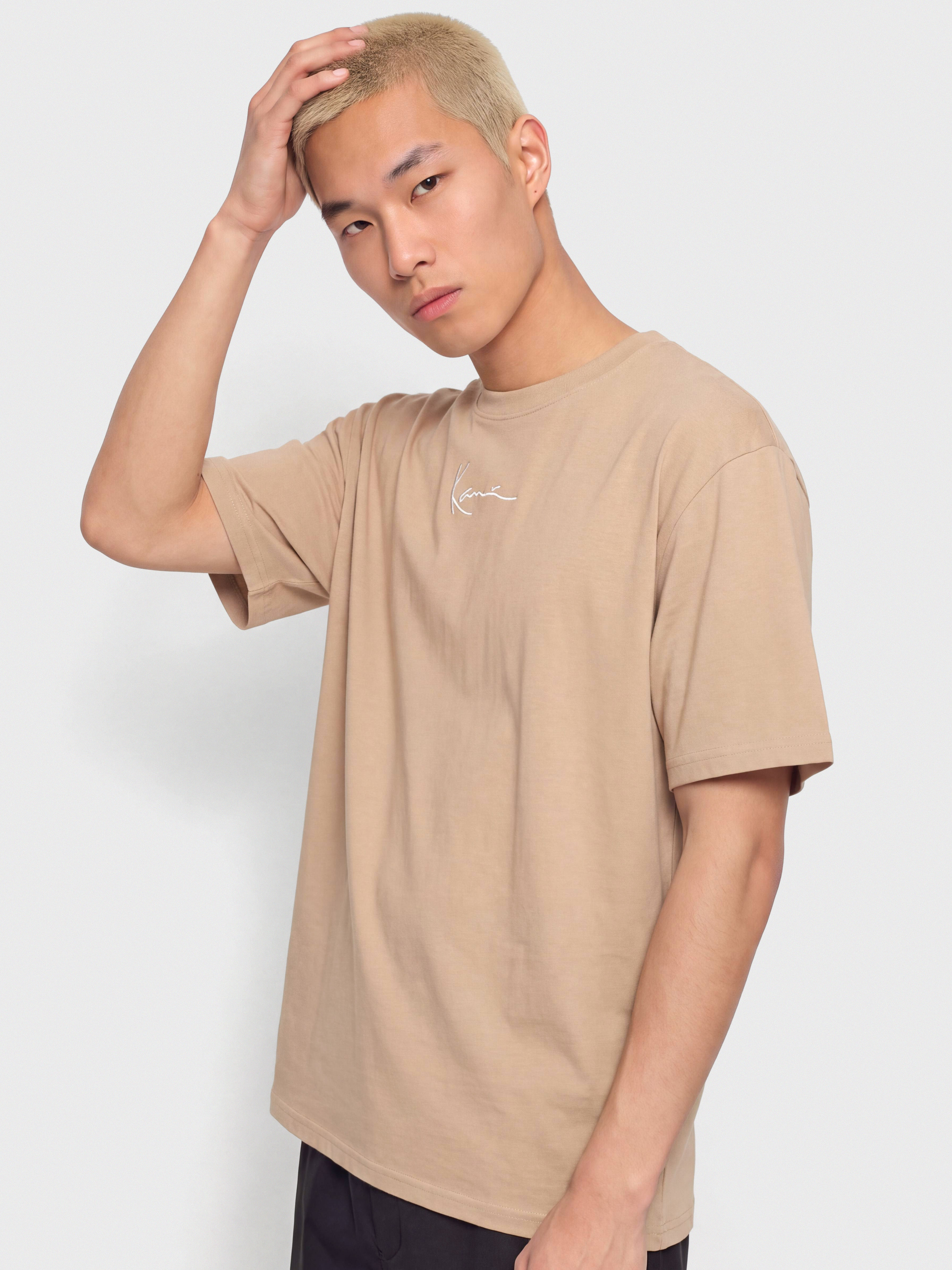 T-shirt Karl Kani Small Signature Essential (taupe)