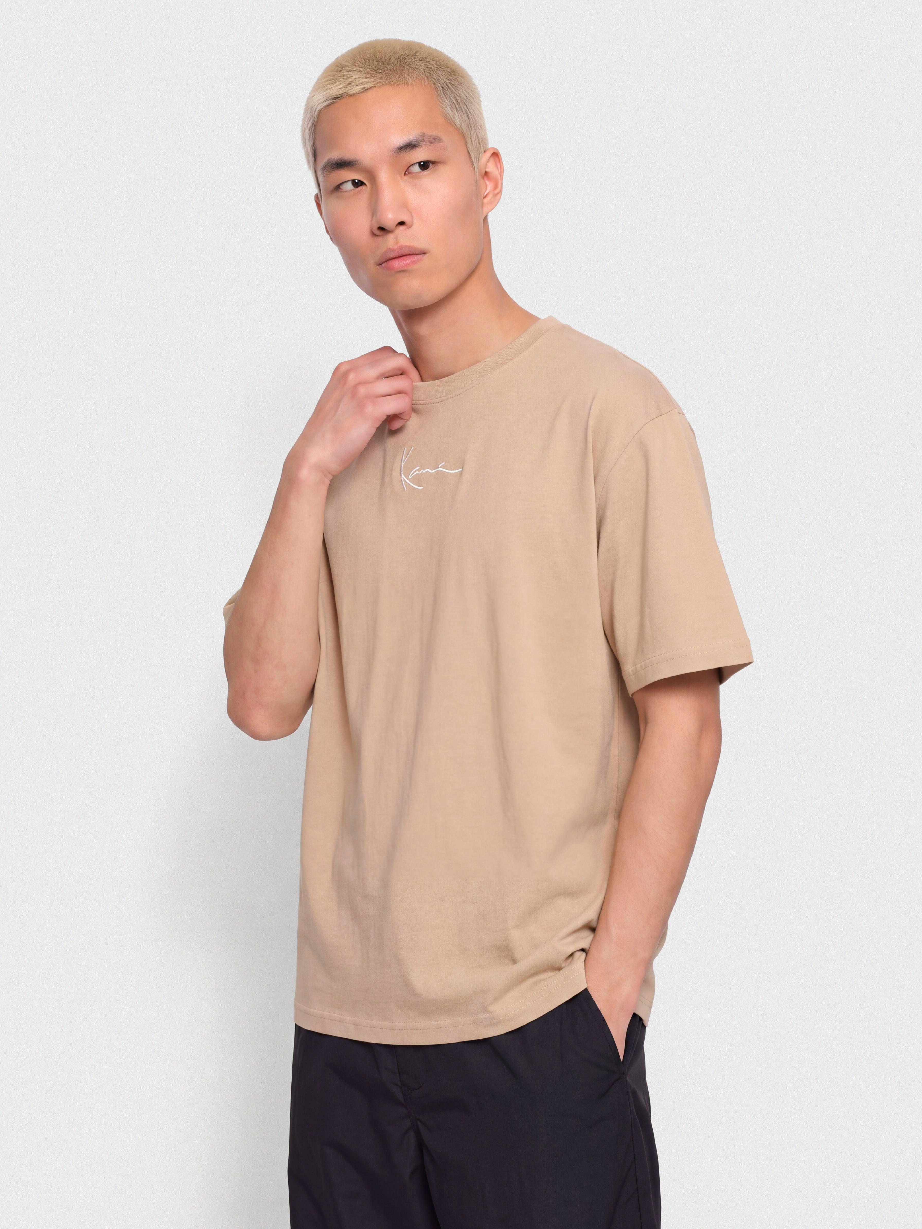 T-shirt Karl Kani Small Signature Essential (taupe)