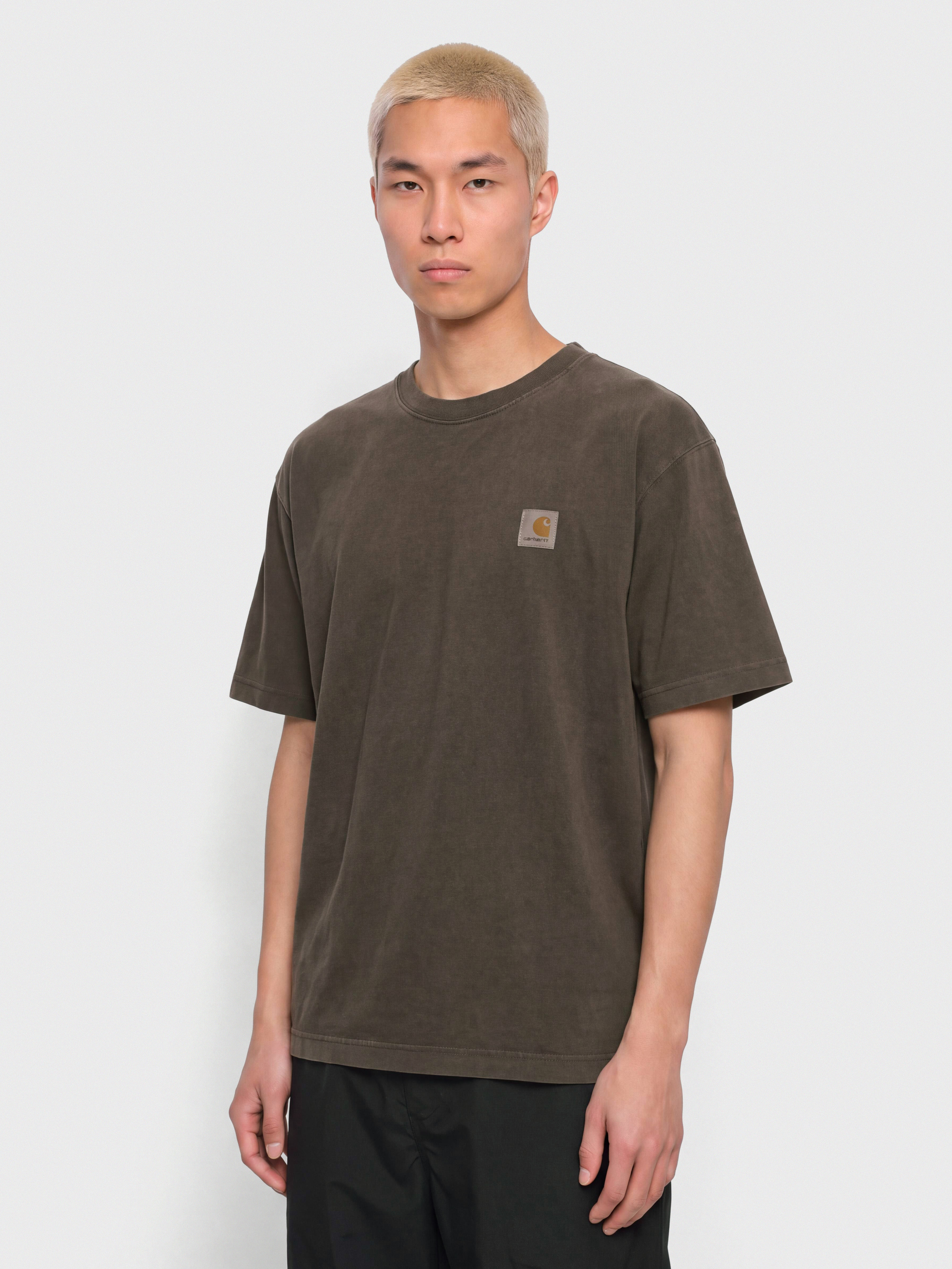 T-shirt Carhartt WIP Vista (tobacco/garment dyed)
