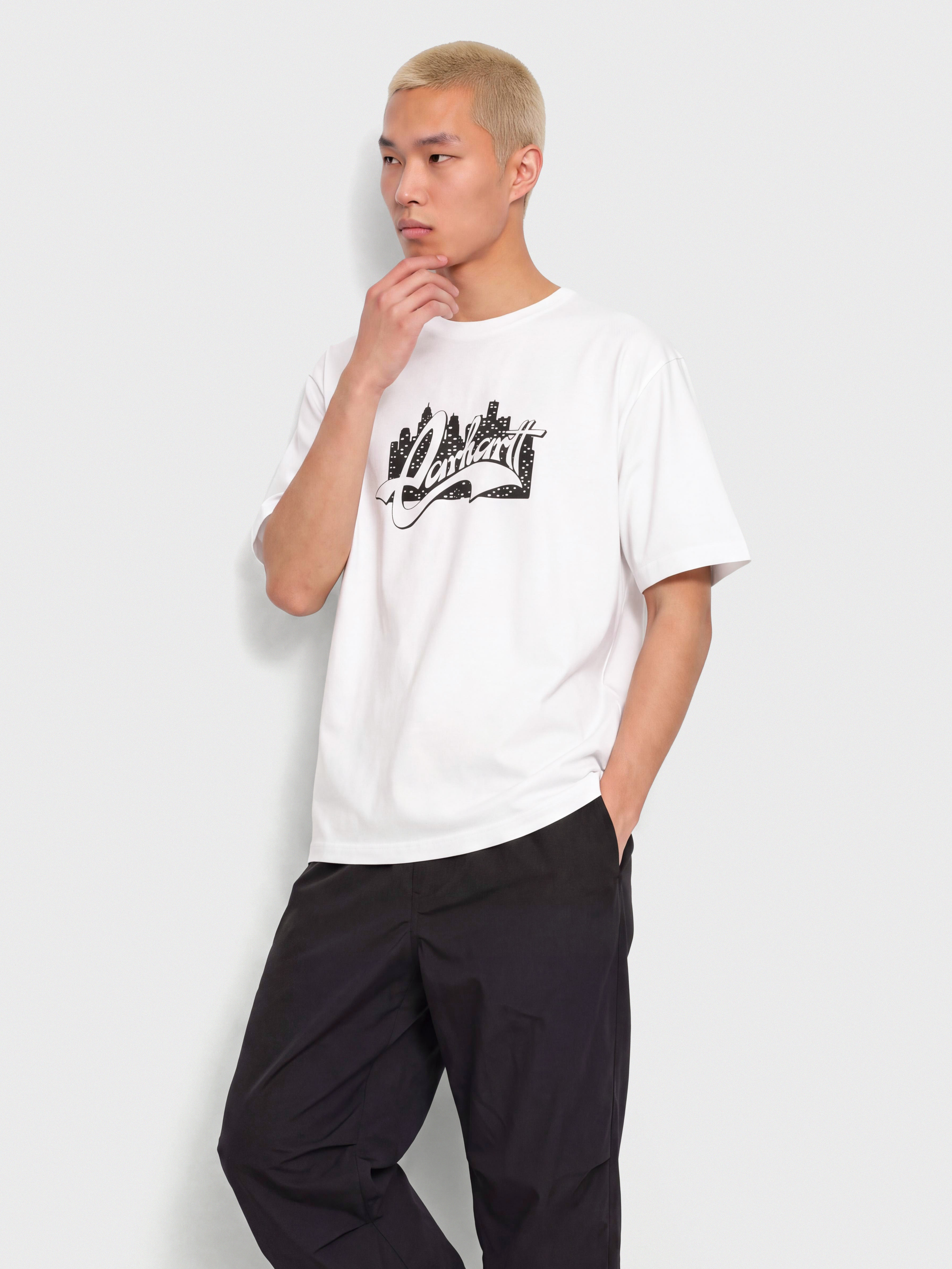 T-shirt Carhartt WIP Boogie Night (white)