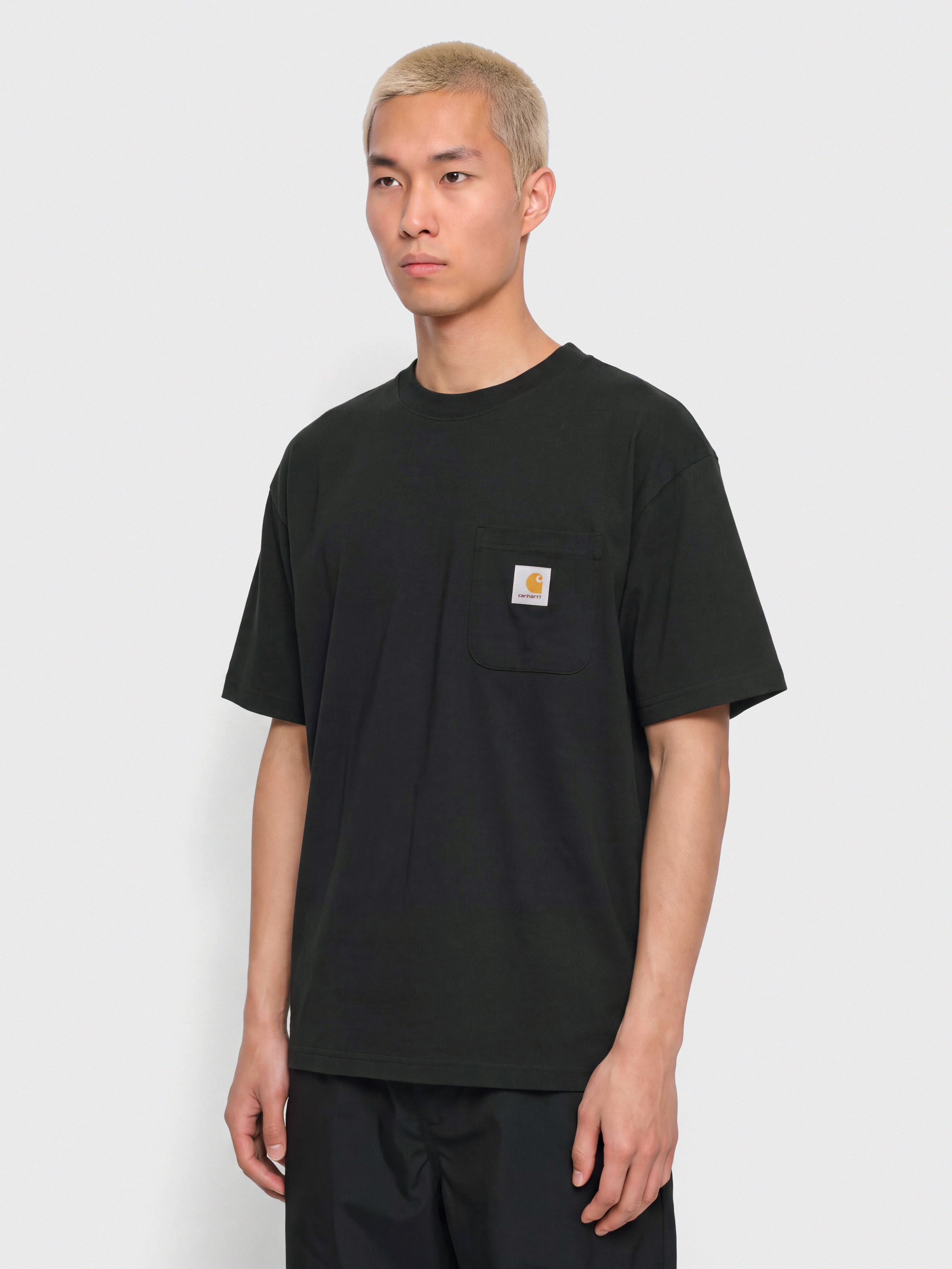 T-shirt Carhartt WIP Work Pocket (black)