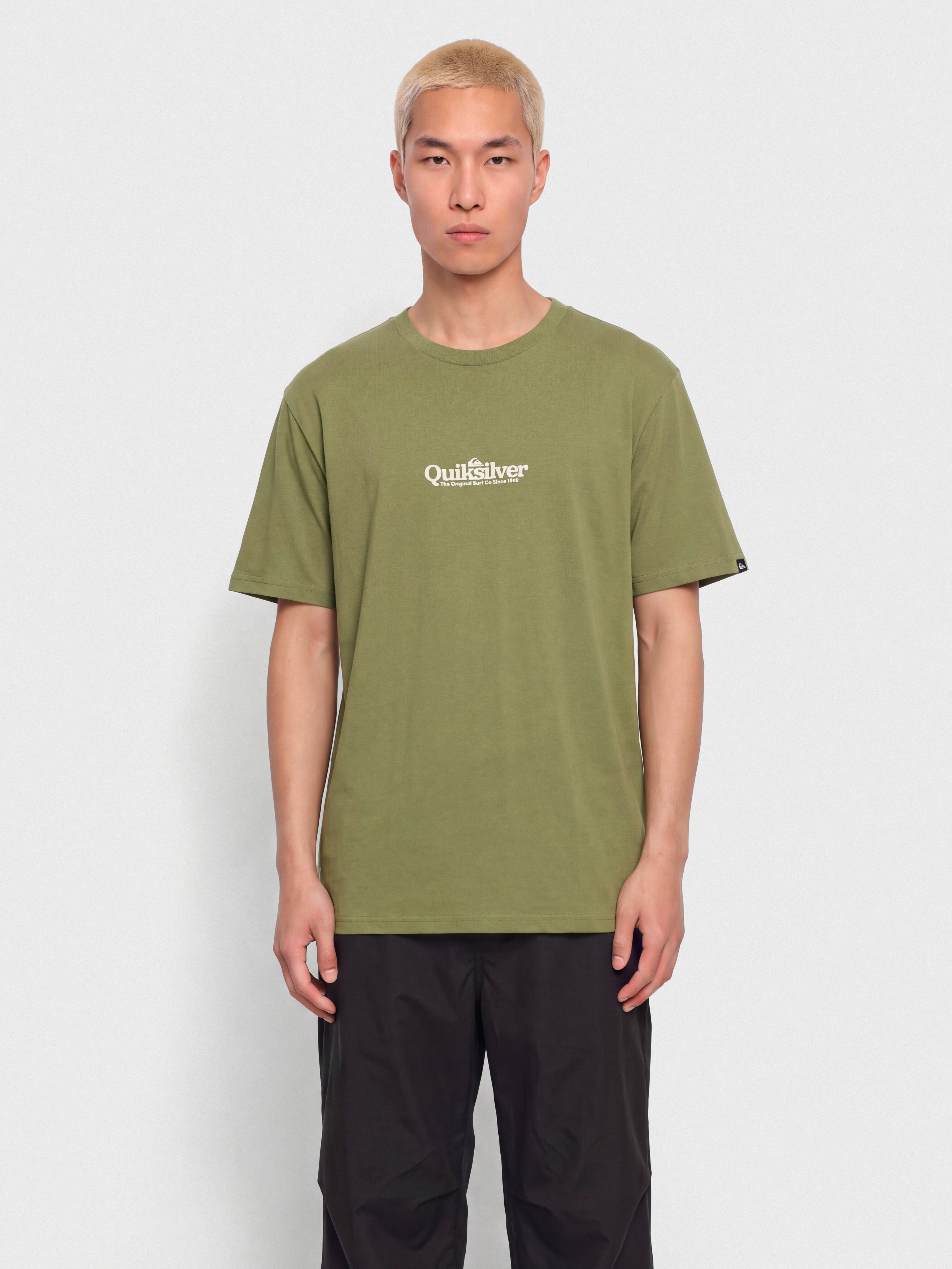 T-shirt Quiksilver Fineline (loden green)