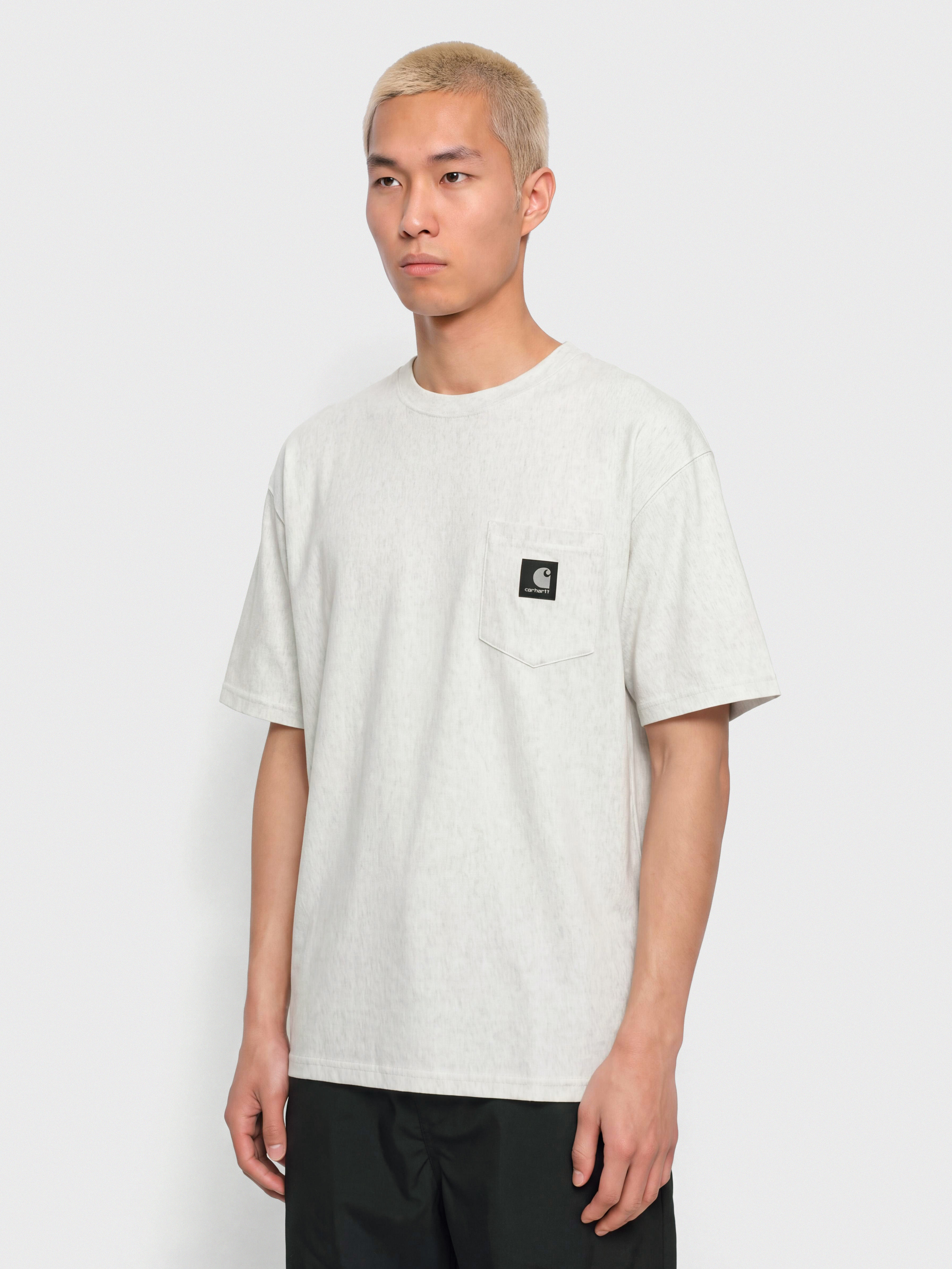 T-shirt Carhartt WIP OG Loose Pocket (ash heather)