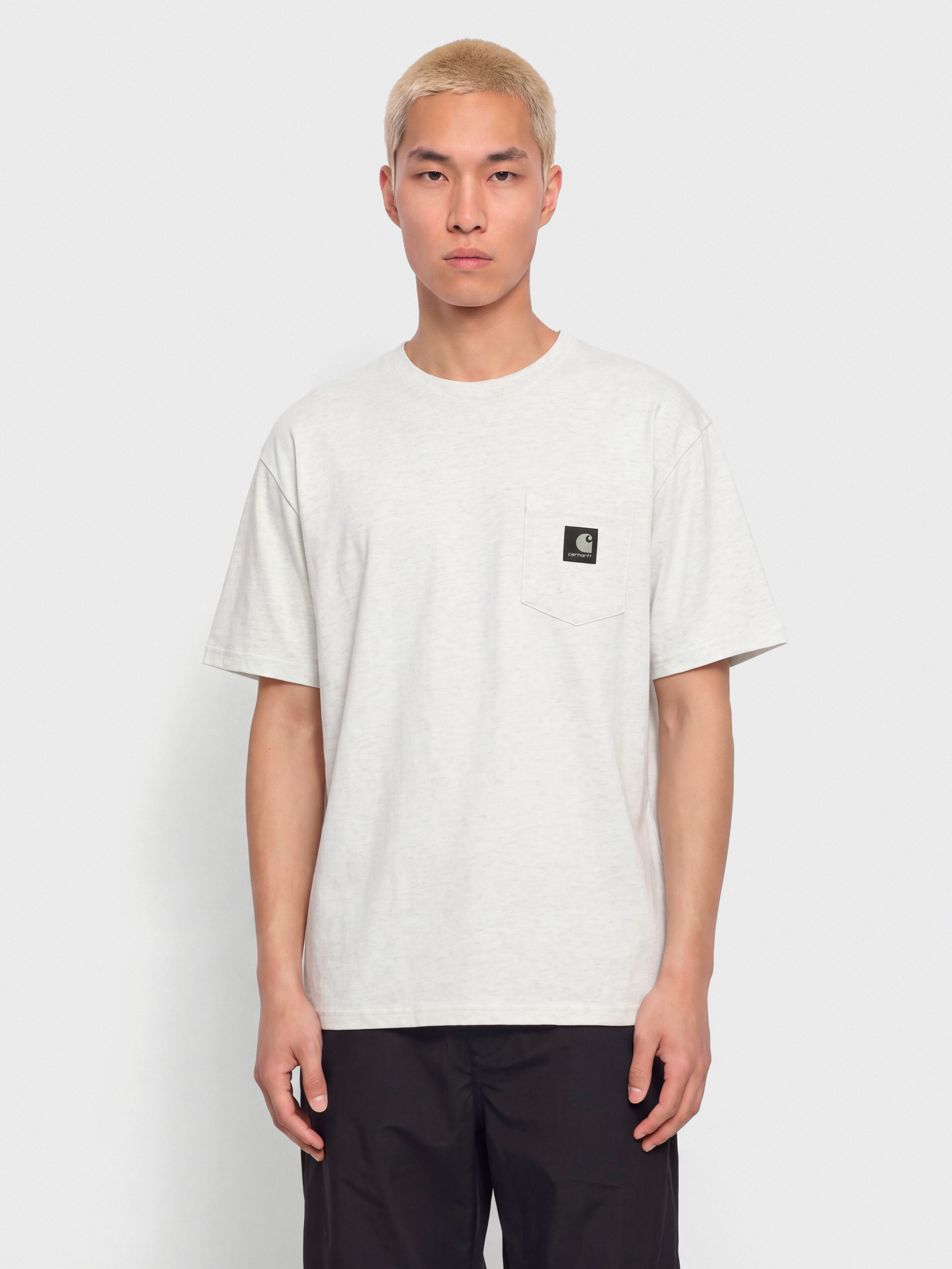 T-shirt Carhartt WIP OG Loose Pocket (ash heather)
