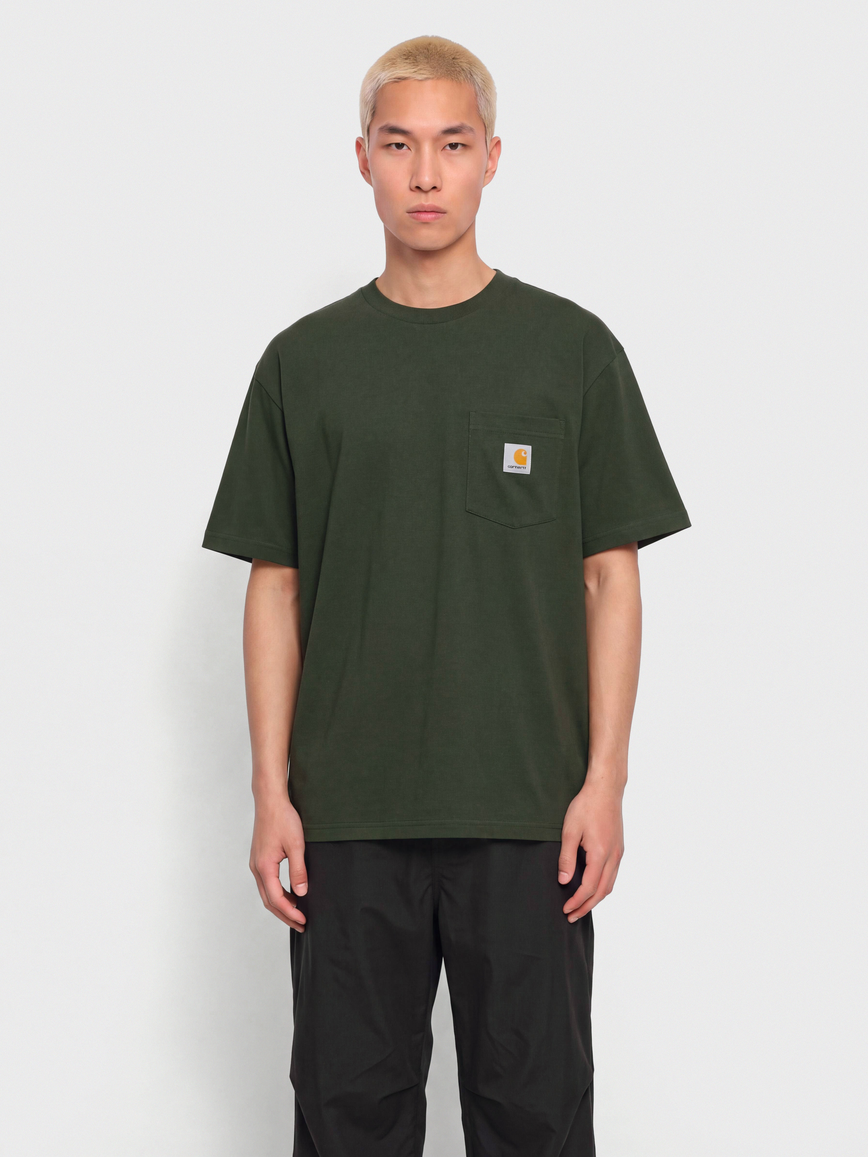 T-shirt Carhartt WIP Work Pocket (raven)