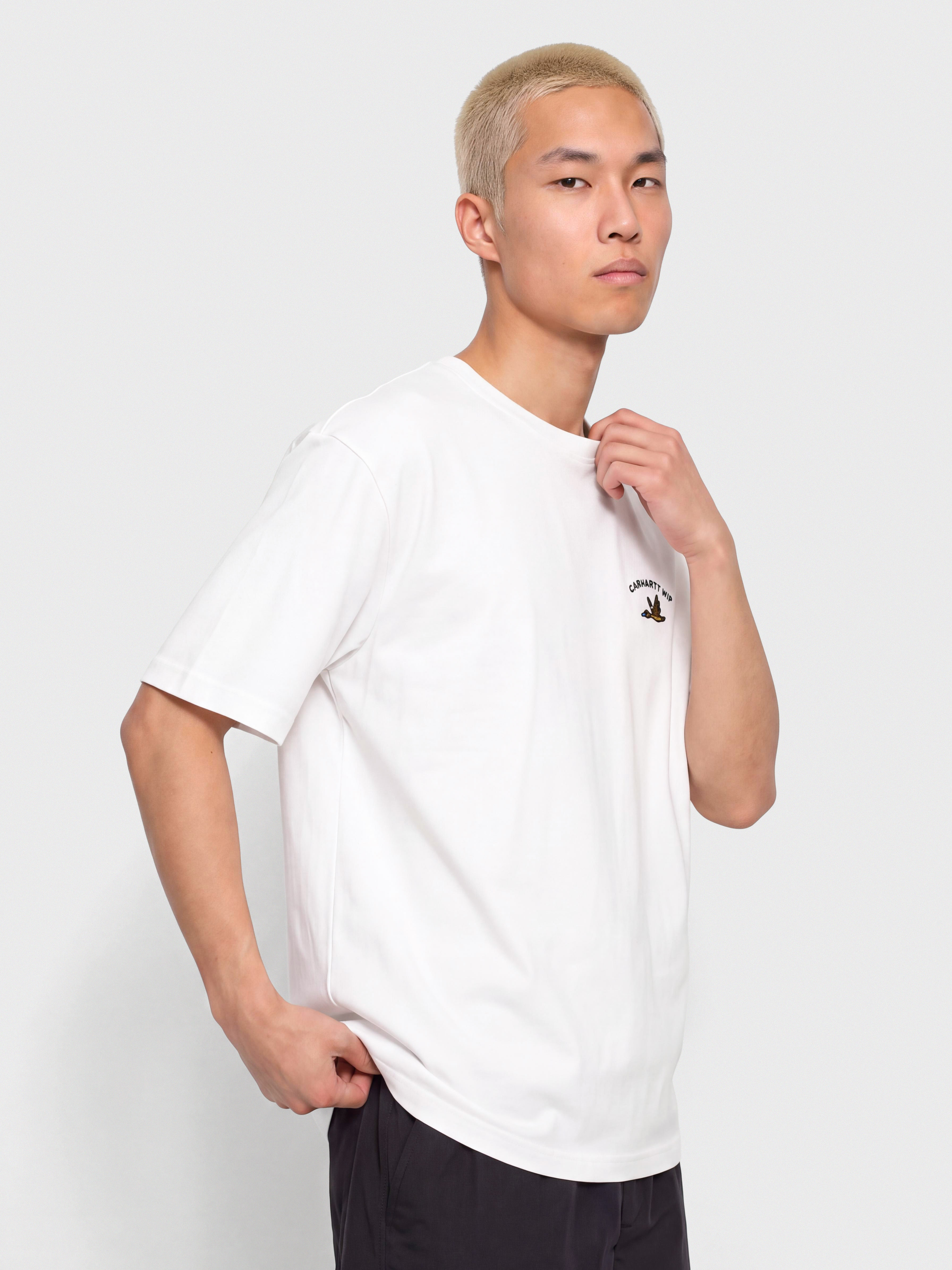 T-shirt Carhartt WIP Animated Ducks (white)