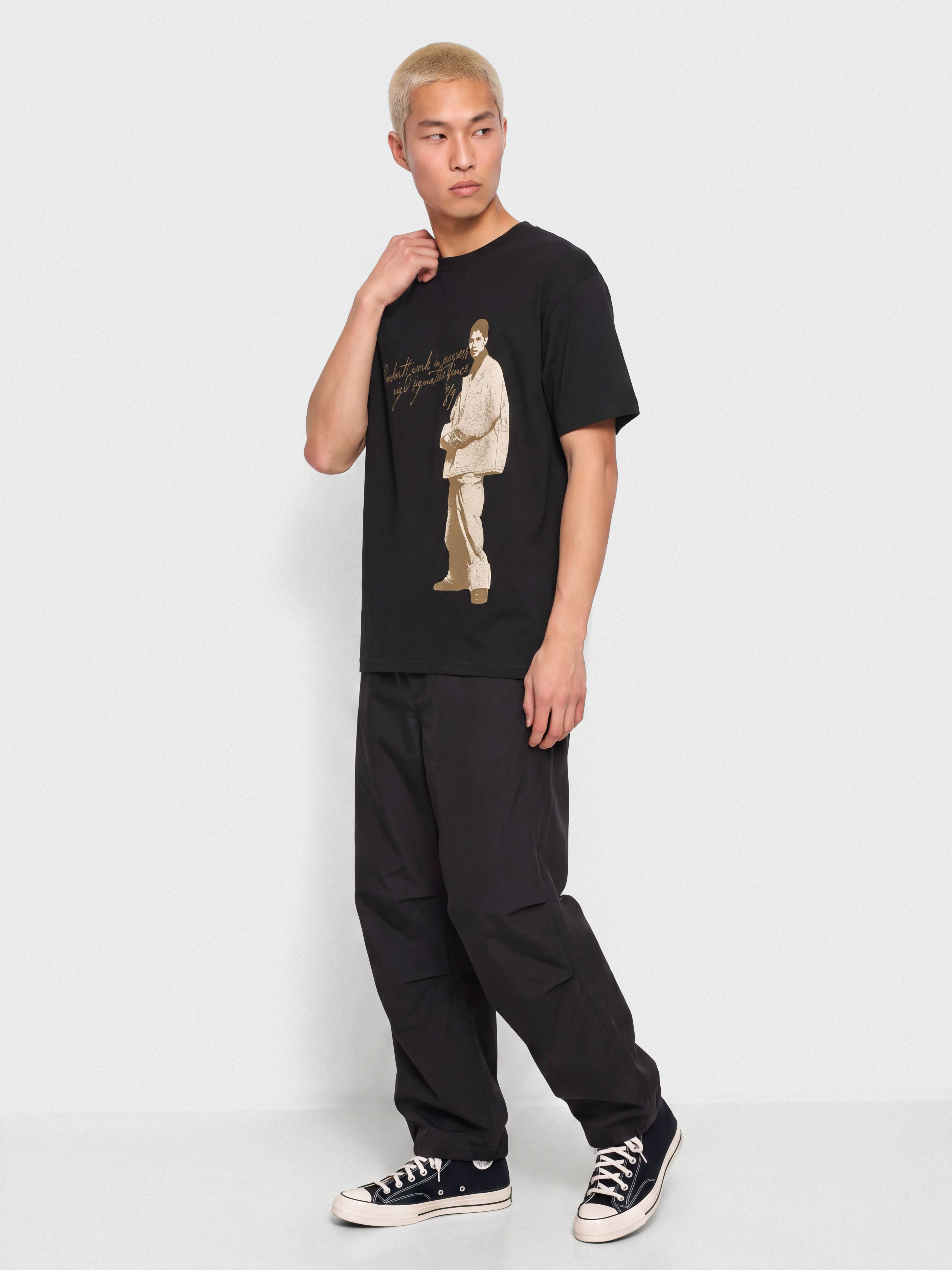 T-shirt Carhartt WIP Archive 95 (black)
