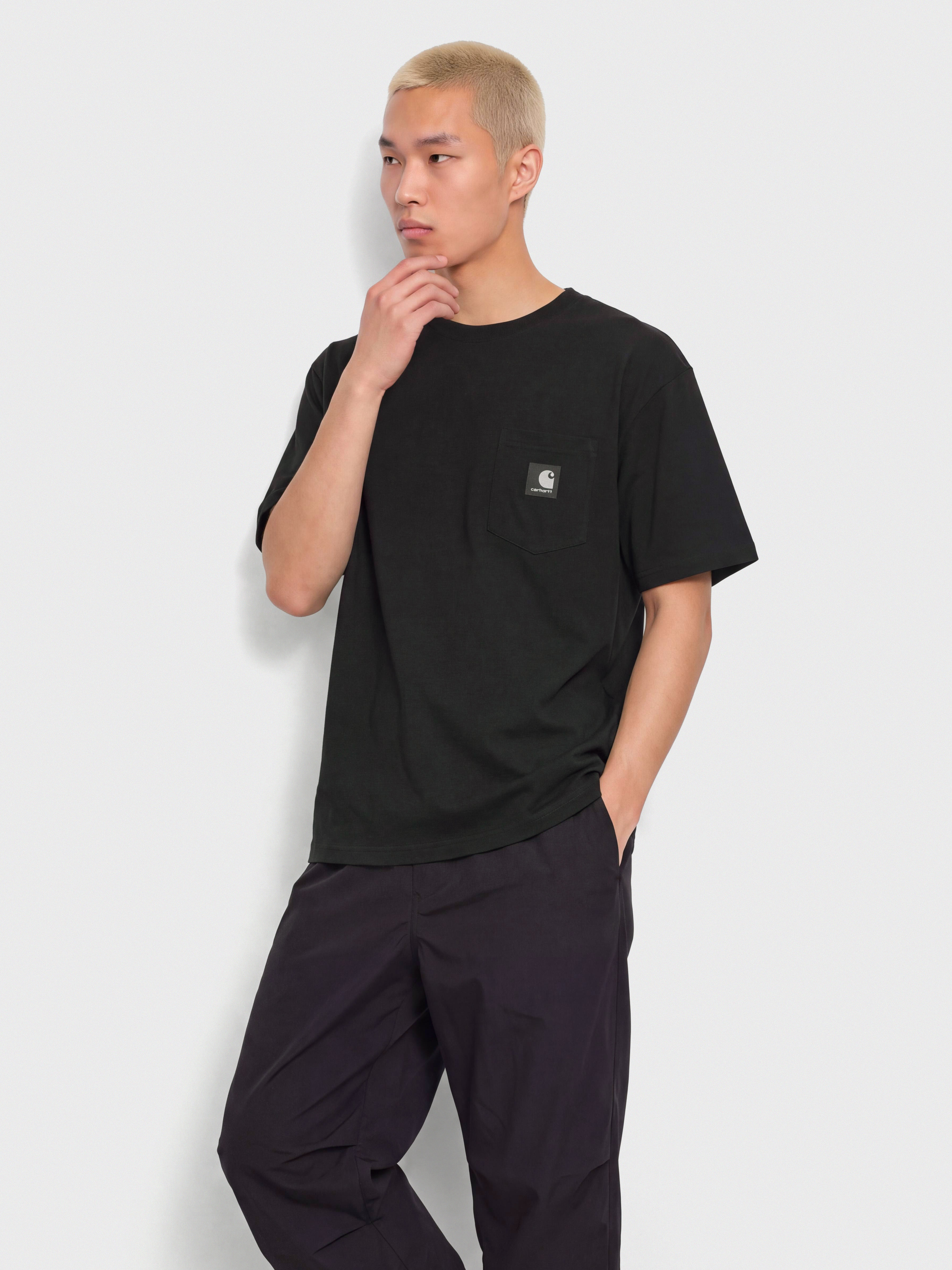 T-shirt Carhartt WIP OG Loose Pocket (black)