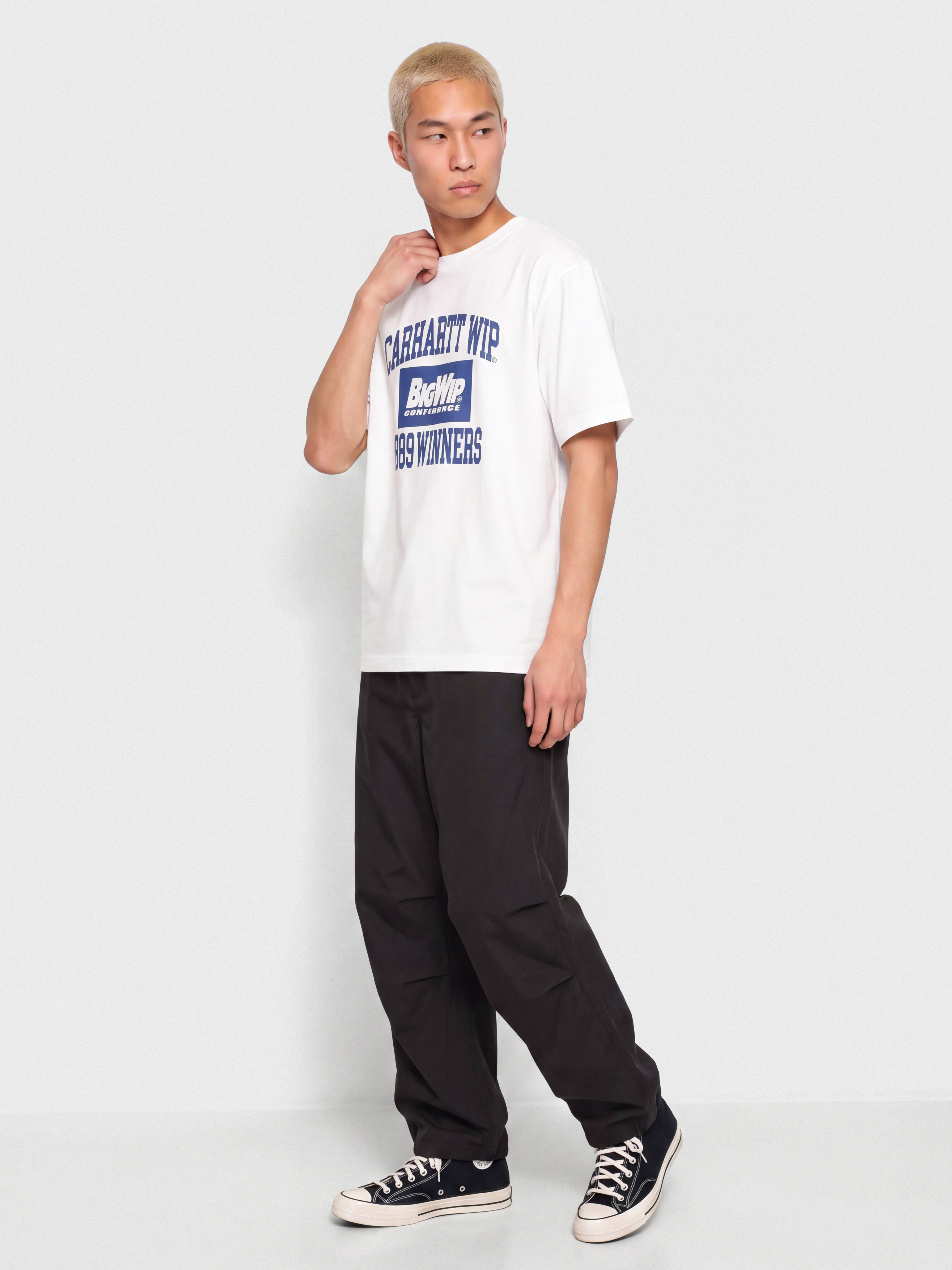 T-shirt Carhartt WIP 1989 Winners (white/heavy stone wash)