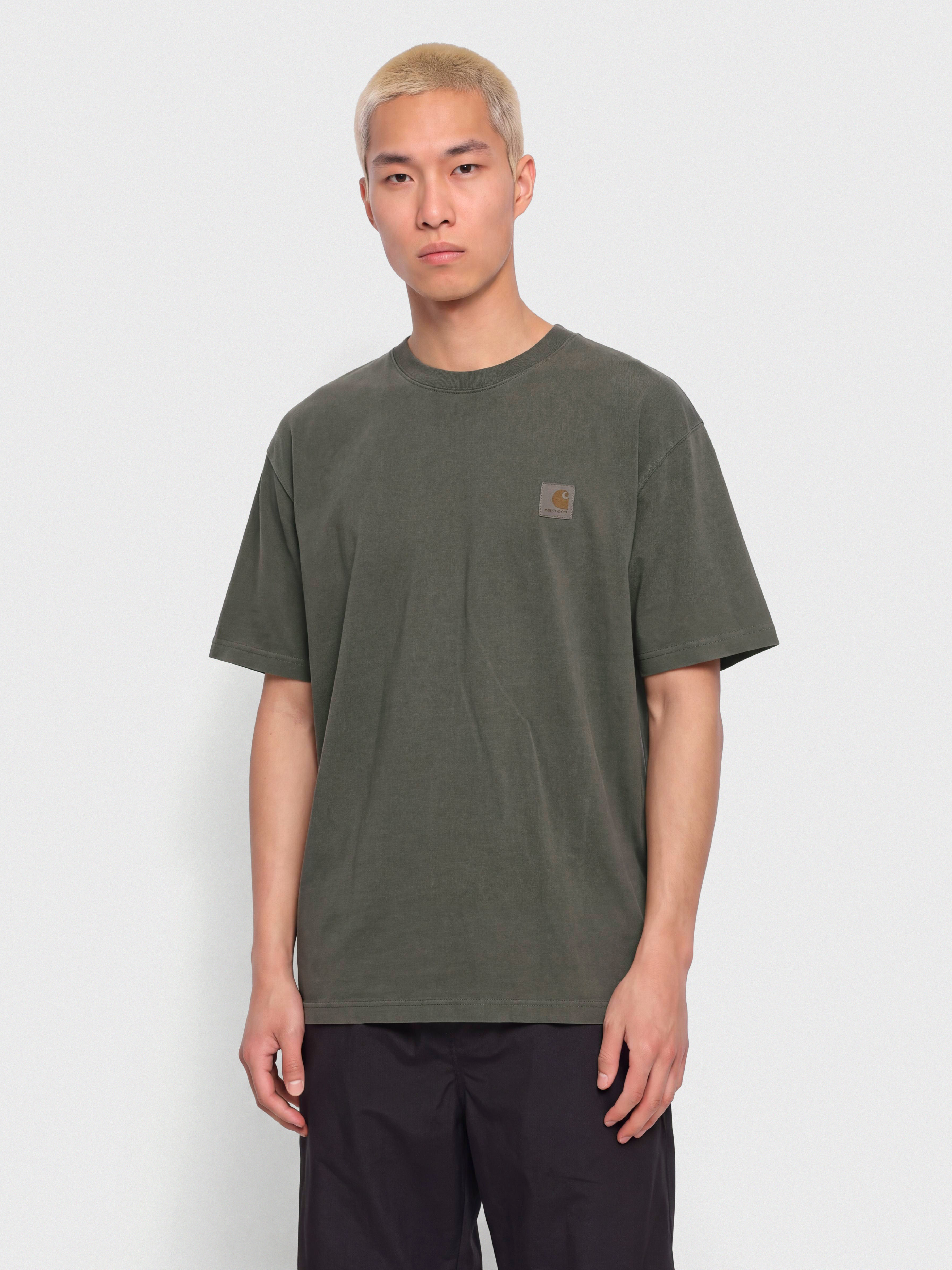 T-shirt Carhartt WIP Vista (black/garment dyed)