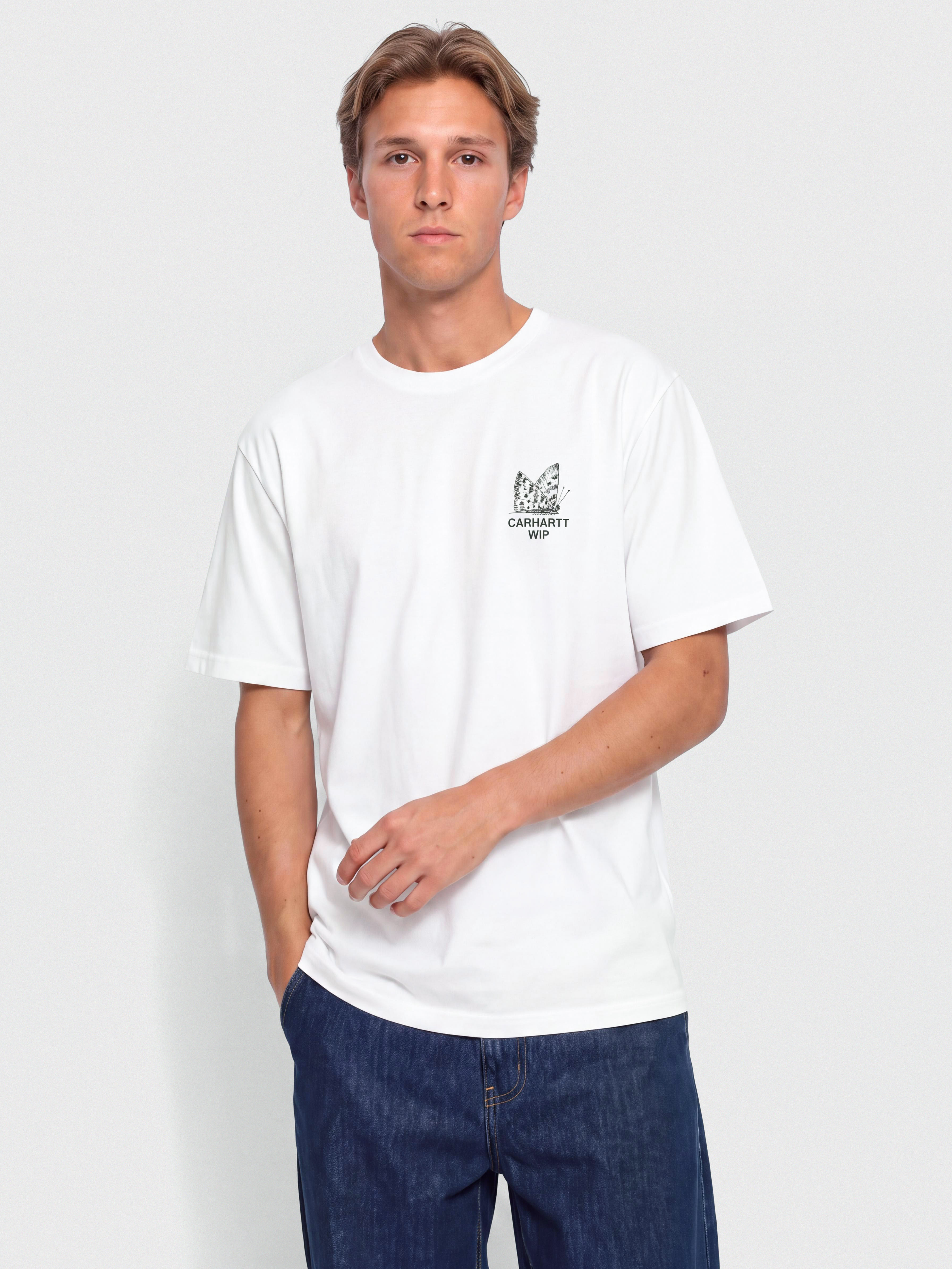 T-shirt Carhartt WIP Hourglass (white)