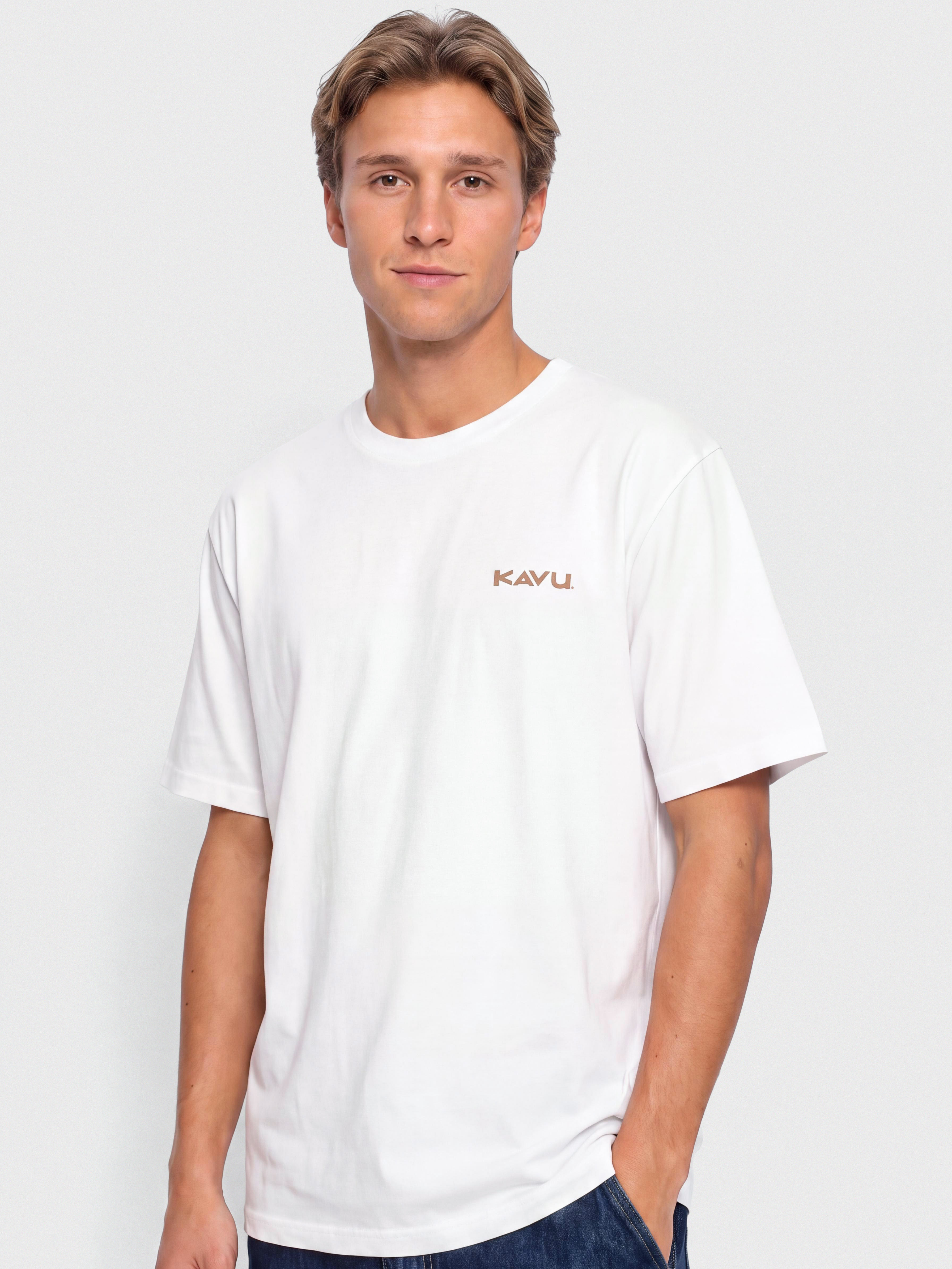 T-shirt Kavu Landscape (off white)